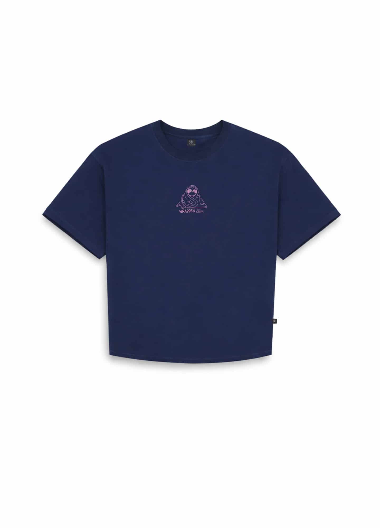 Wrapped Crop Top – Azul - miniatura 1