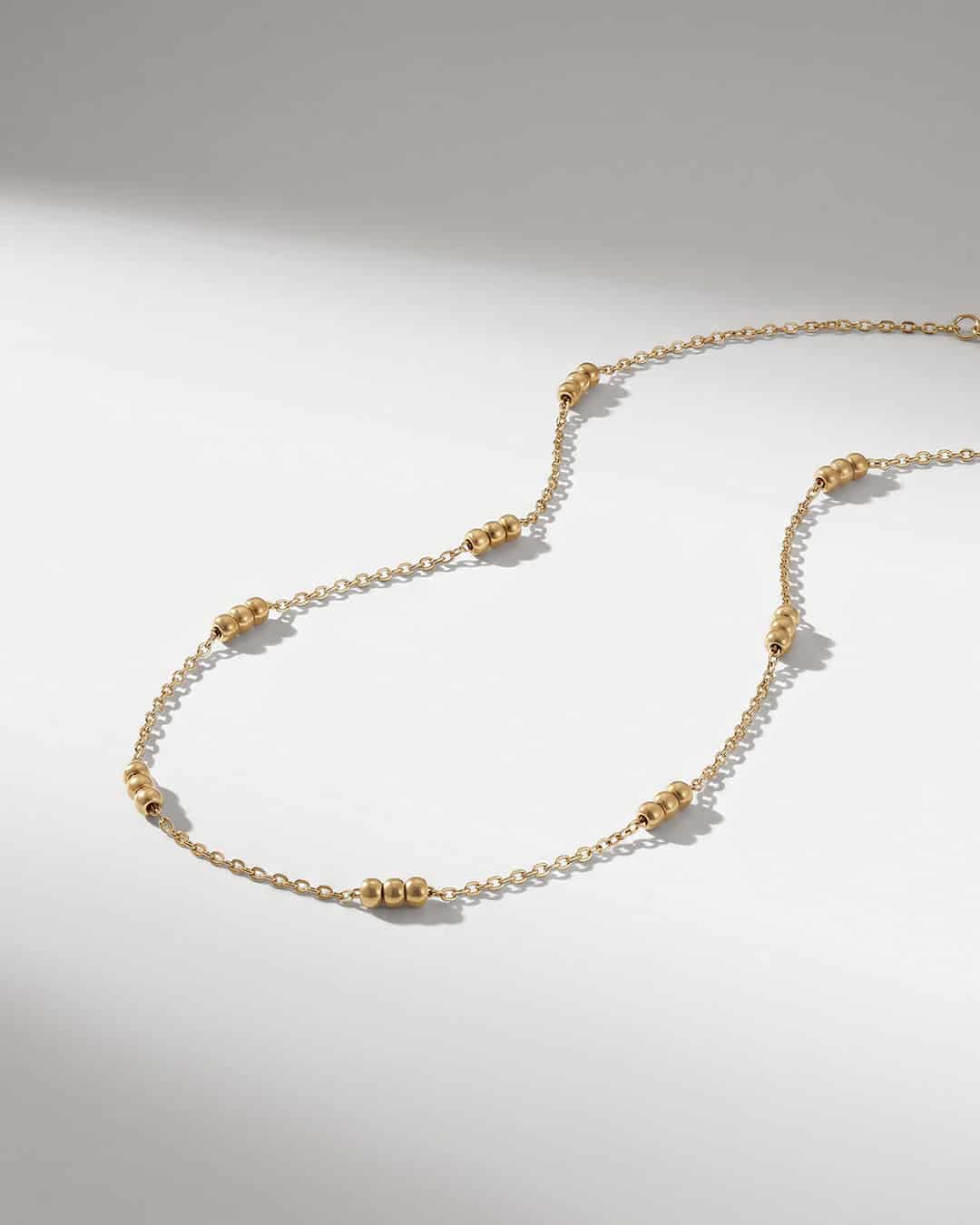 Collar 3 Esferas Oro - miniatura 1