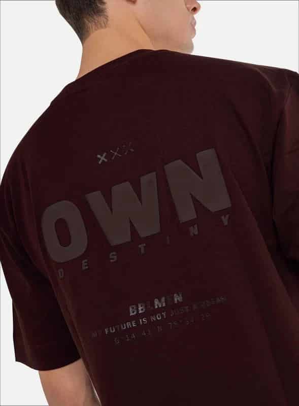 CAMISETA OVERSIZE 100% ALGODÓN CON ESTAMPADO EN FRENTE - PRECIO ESPECIAL - miniatura 4