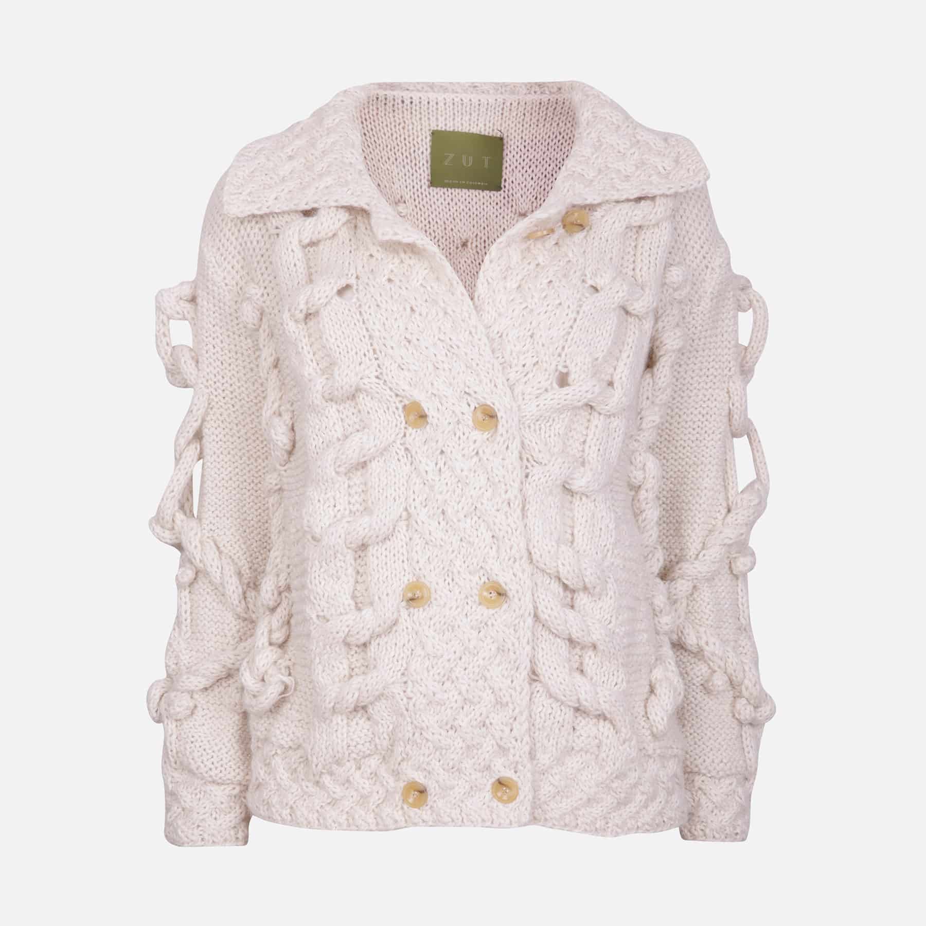 GREGORIA KNITTED SWEATER WITH COLLAR - miniatura 1