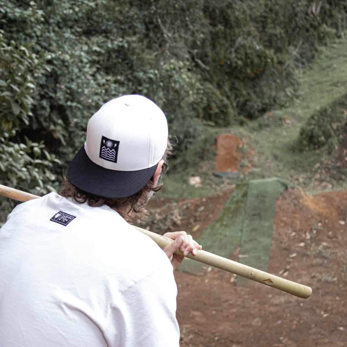 GORRA ELEMENTAL BLACO MARFIL / NEGRO - miniatura 8