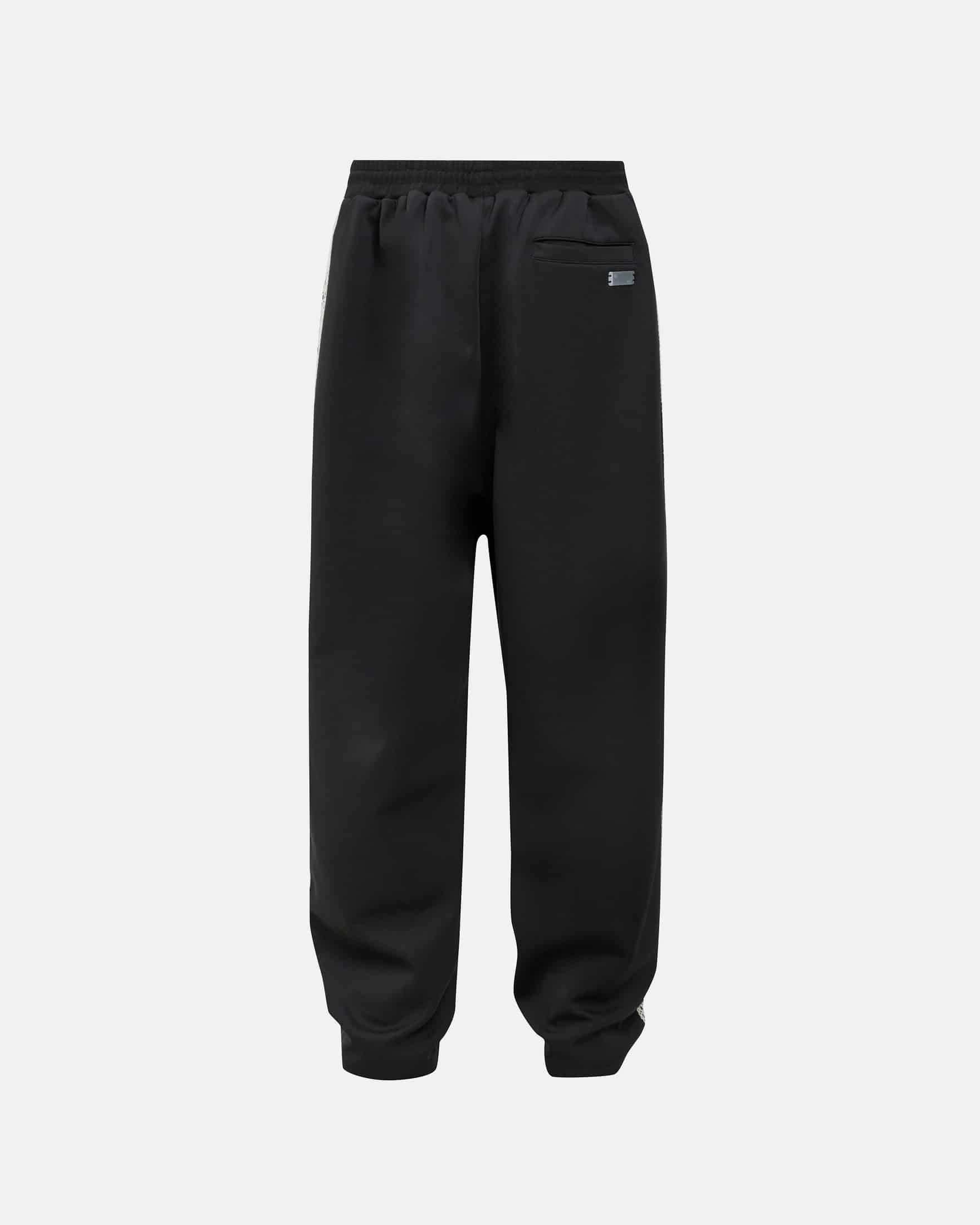 Basics Undgld Lace-panel Track Pants Black - miniatura 3