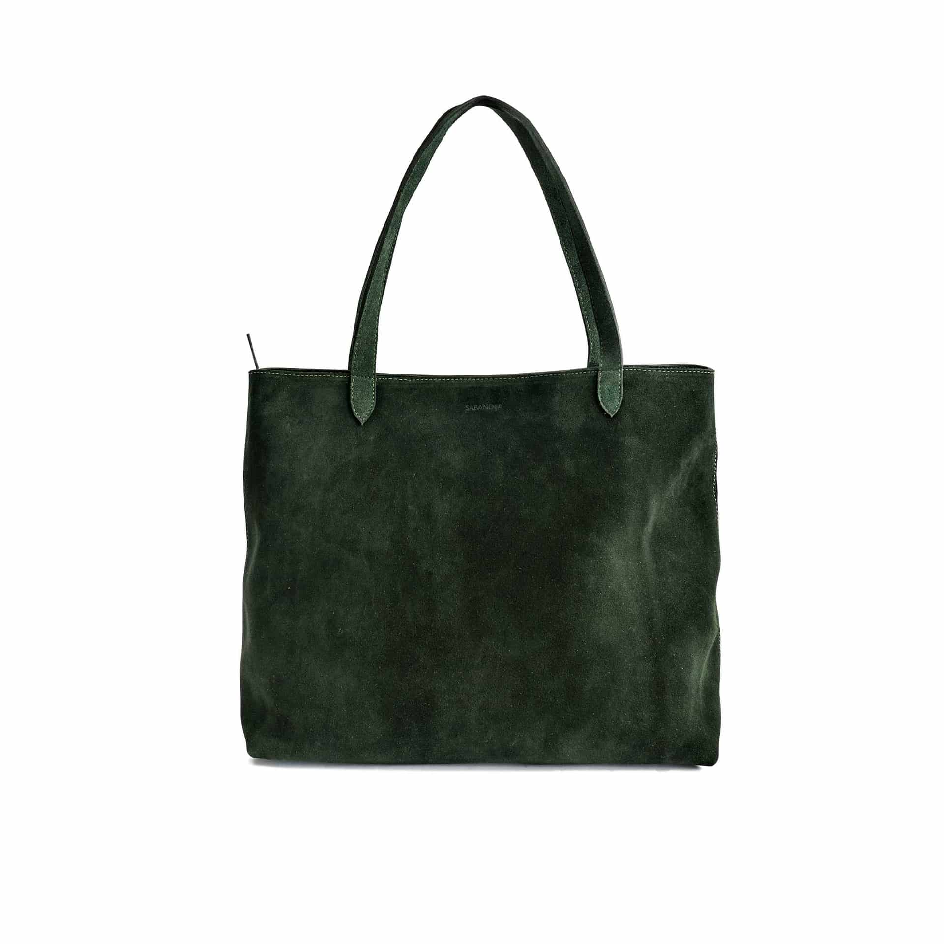Signet suede tote bag - miniatura 2