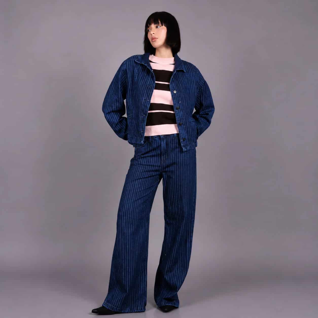 Jean Axspen Wide Leg  Ax-3067 - miniatura 4
