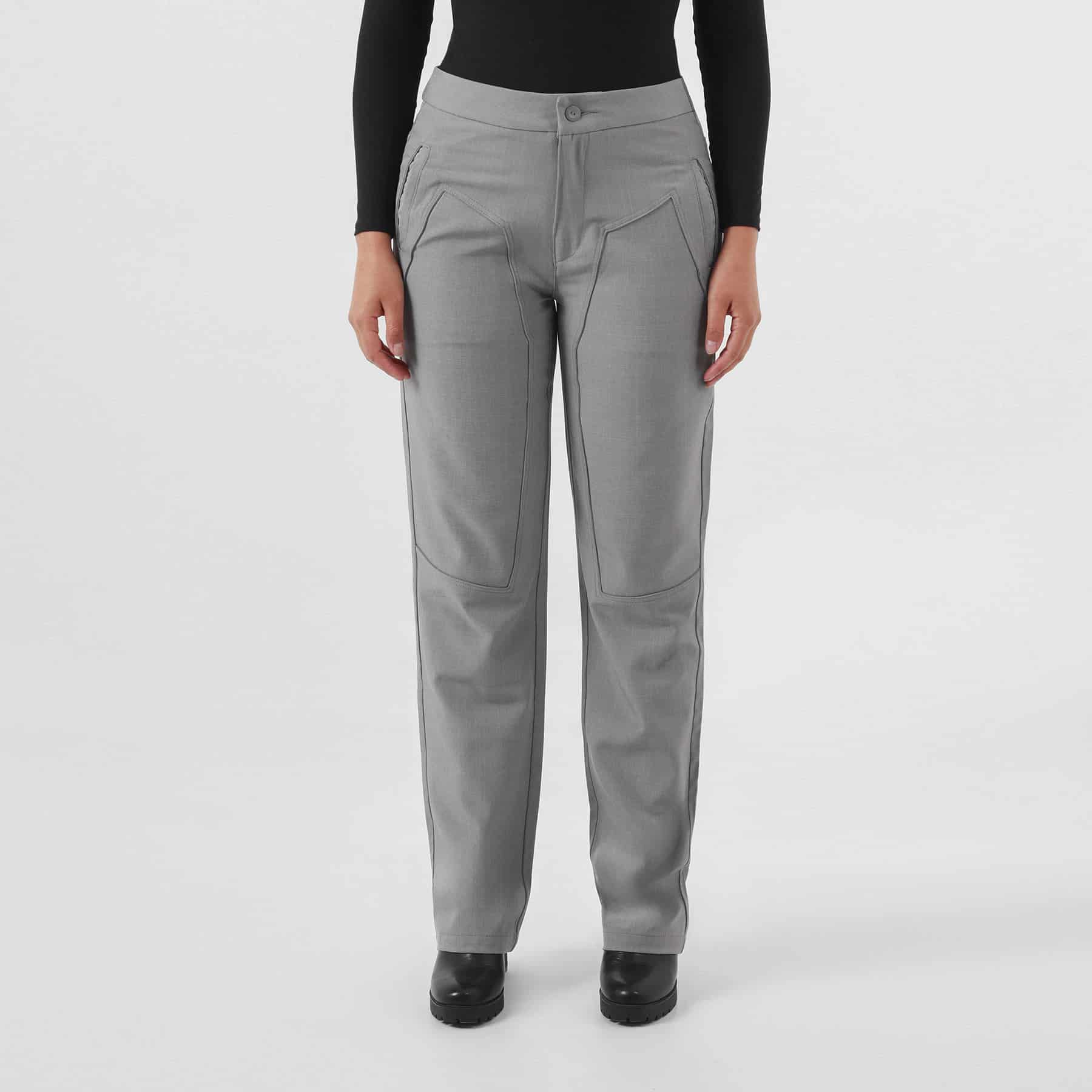 Pantalon Tiro Alto Bota Recta - miniatura 1