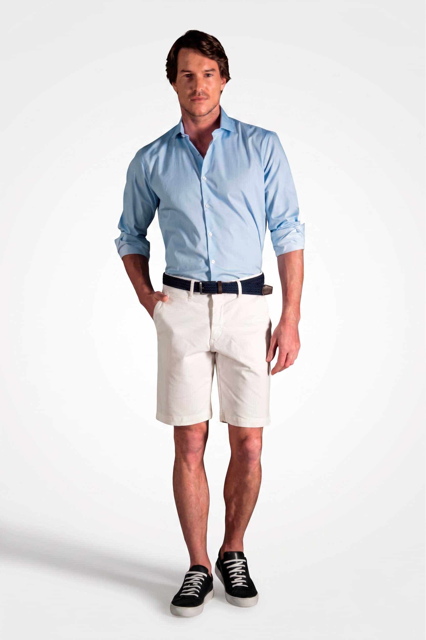 Bermuda Chino Classic Beige Tiza - miniatura 1