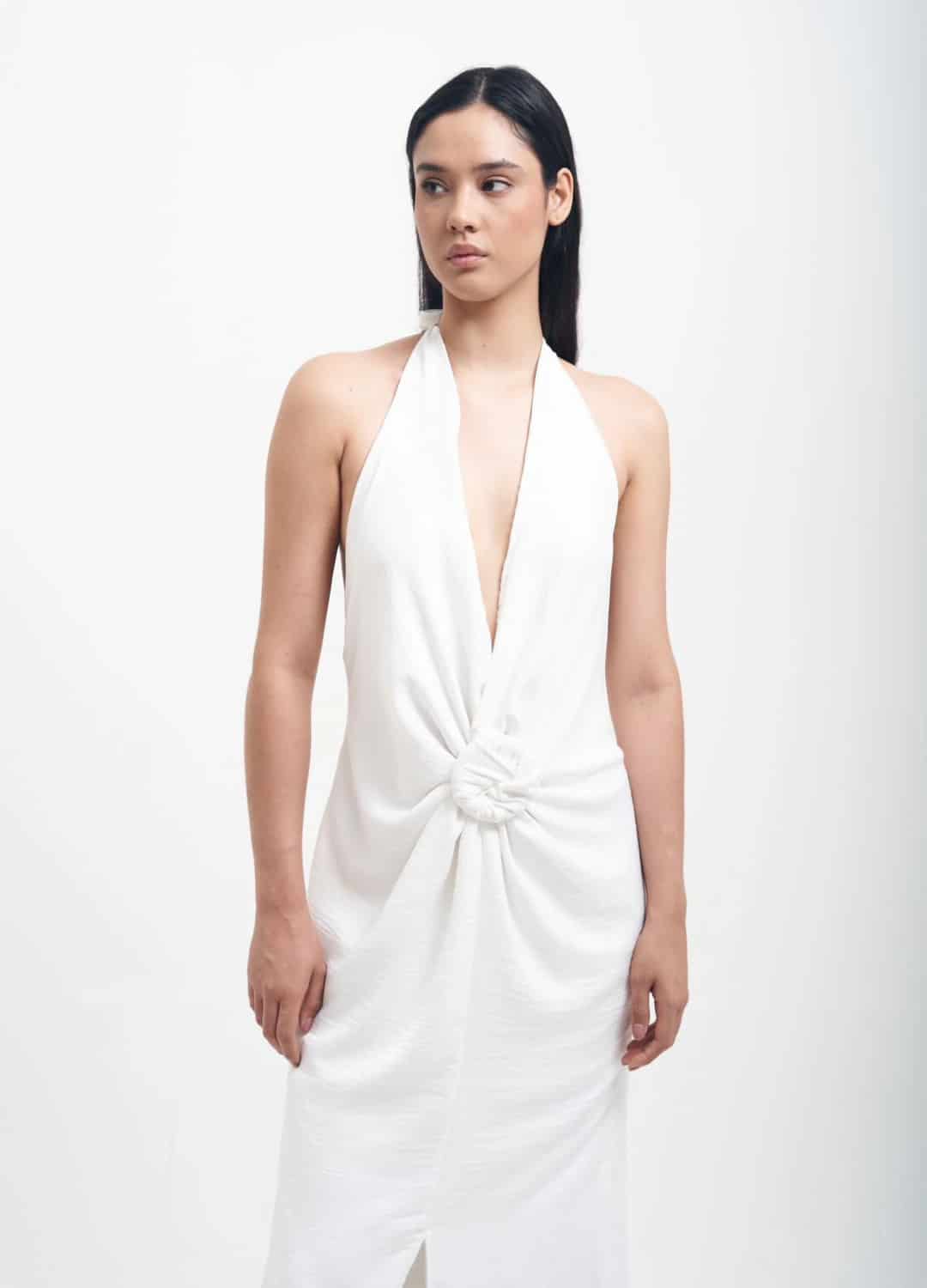 Vestido Teresa Blanco - miniatura 13