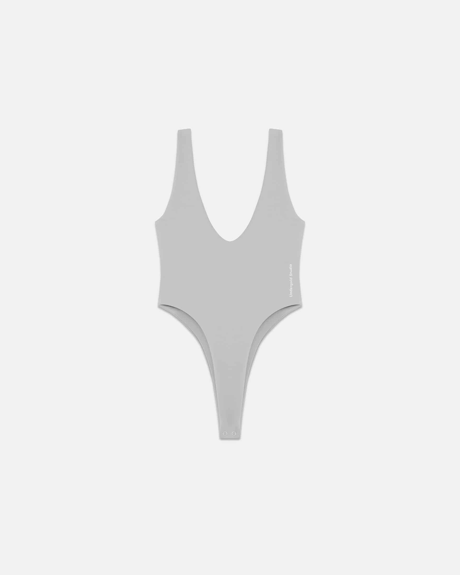 Line Basic V Neck Body Gray - miniatura 1