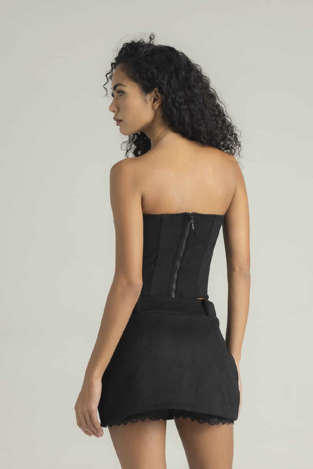 FALDA SHORT VICTORIA NEGRO - miniatura 3