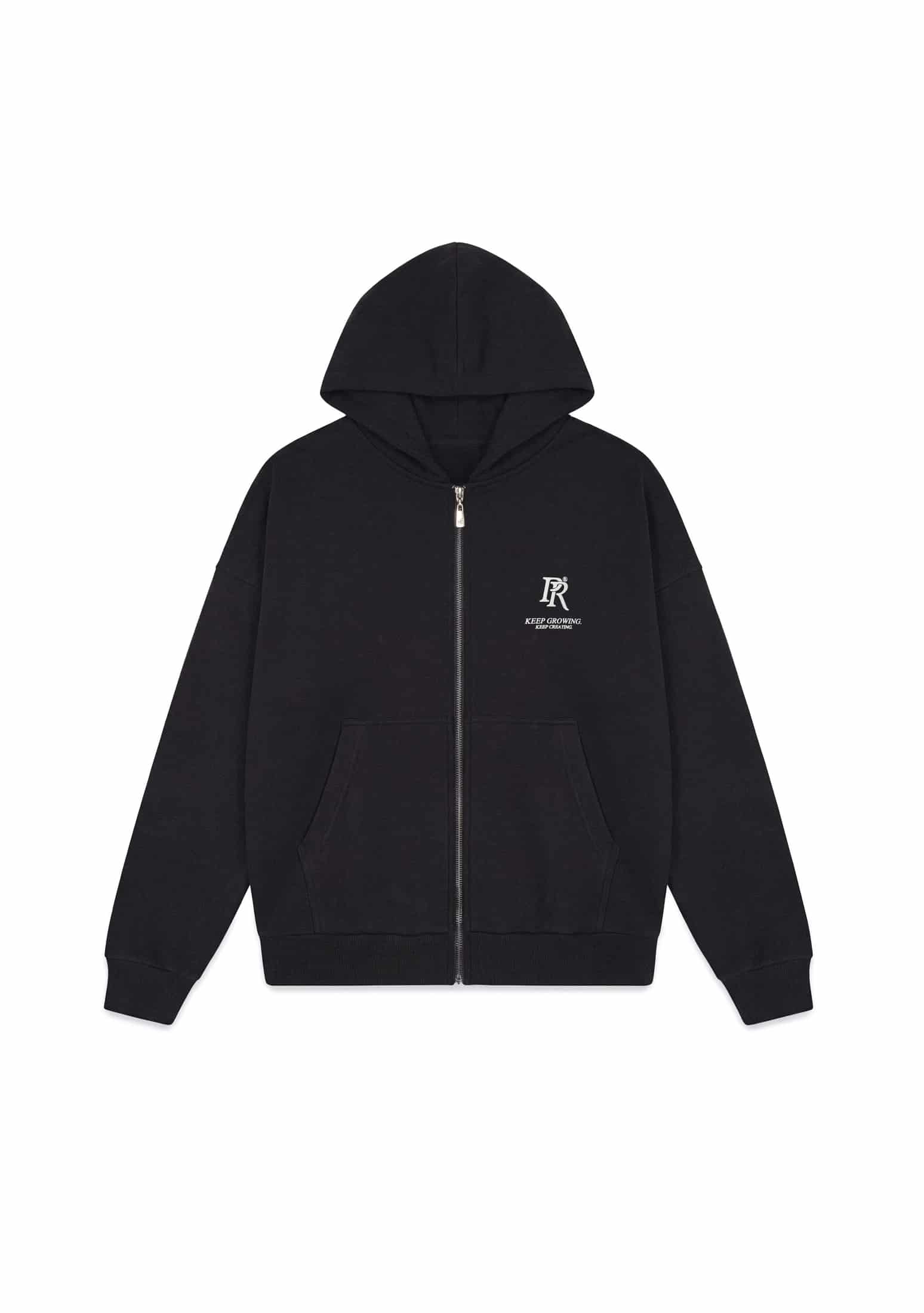Basic Black Hoodie - miniatura 1