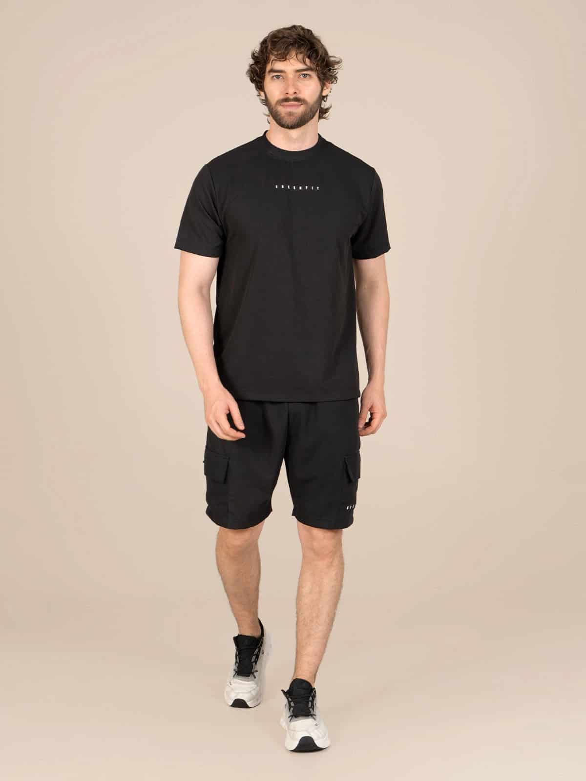 Pantaloneta jordan grecia negra - miniatura 4