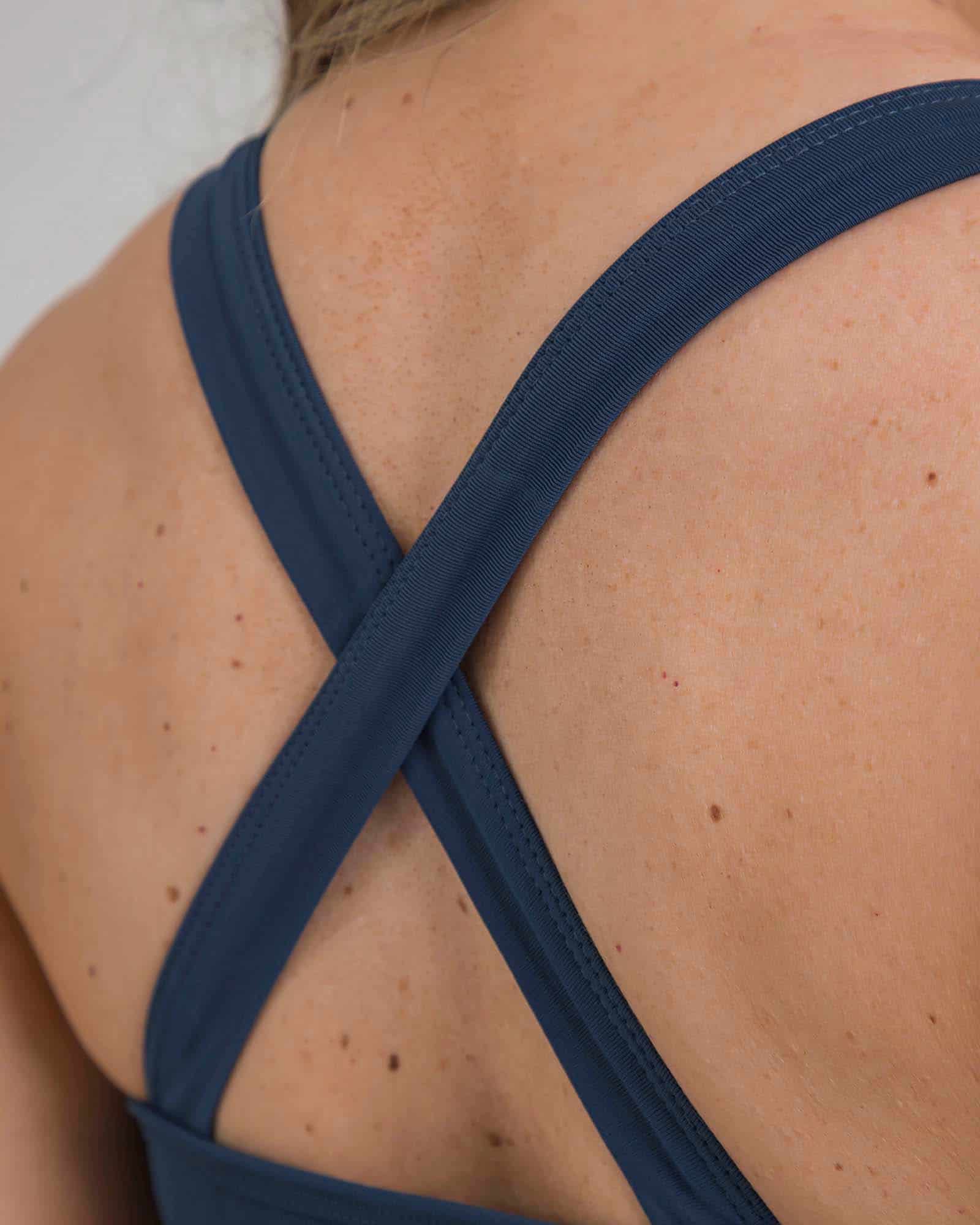 Enterizo corto sisa seamless azul navy outdoor FIBER - miniatura 5