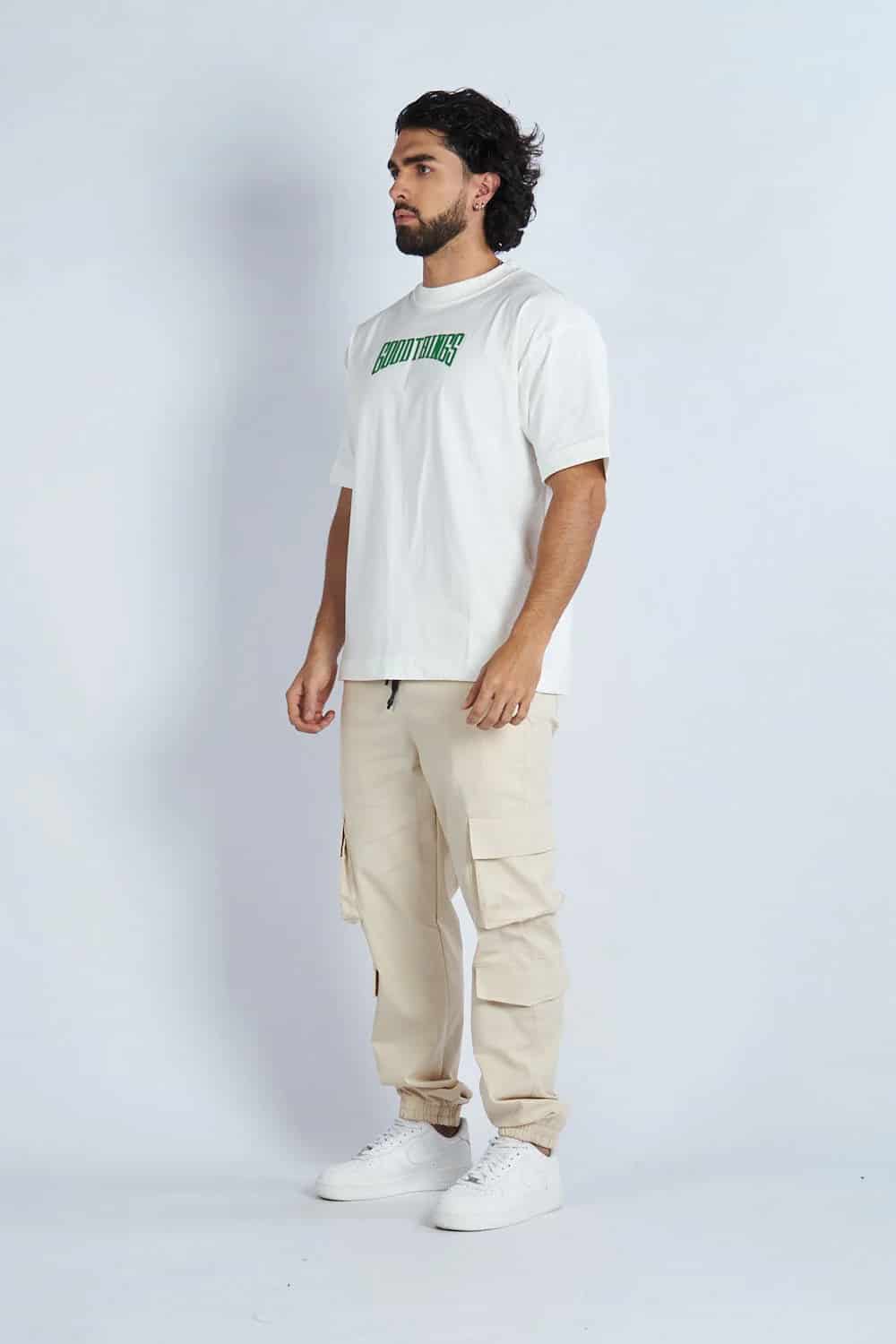 Camiseta oversize estampada Good Things Marfil| DROP 03 | - miniatura 7