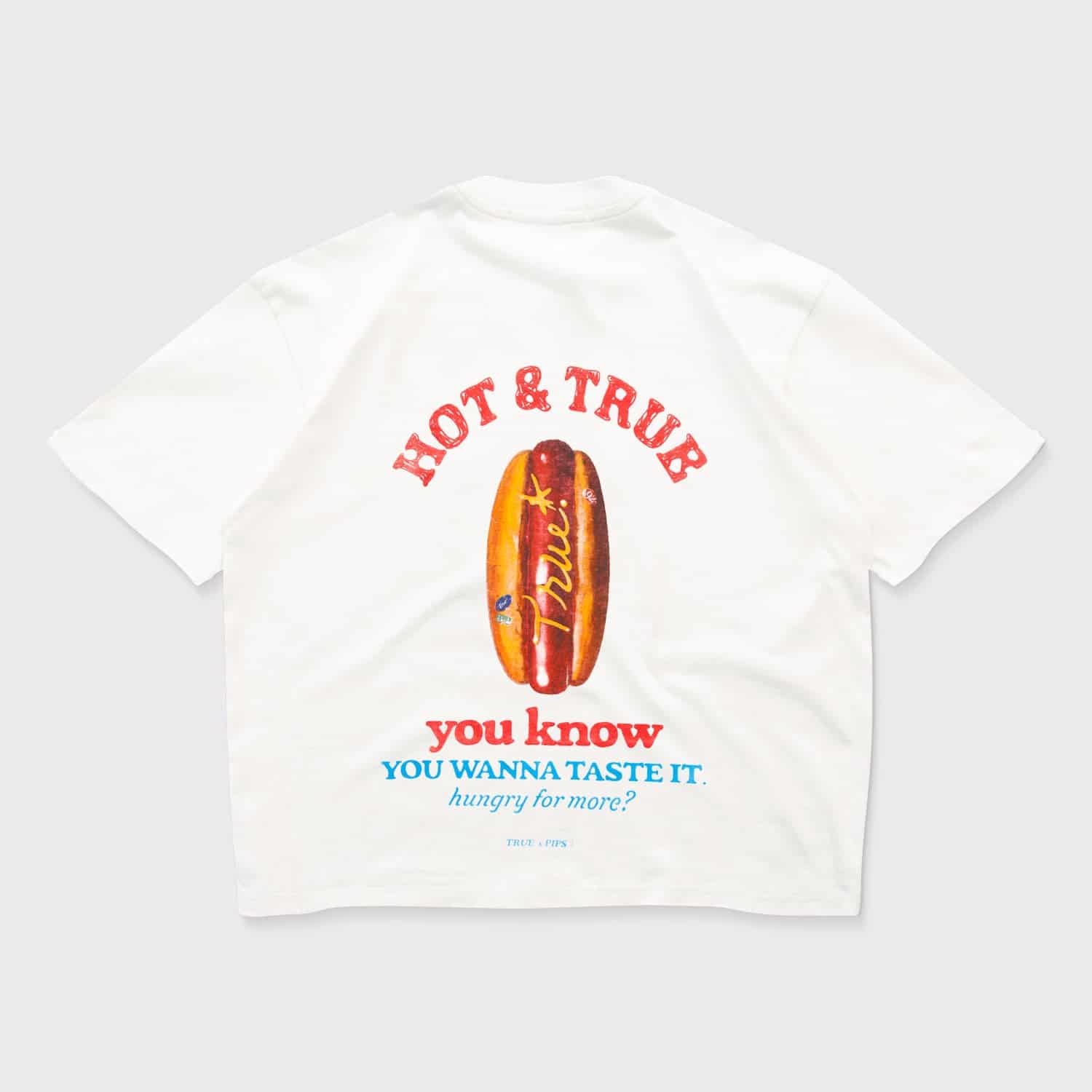 Hungry Boxy Tee - Cream - miniatura 1