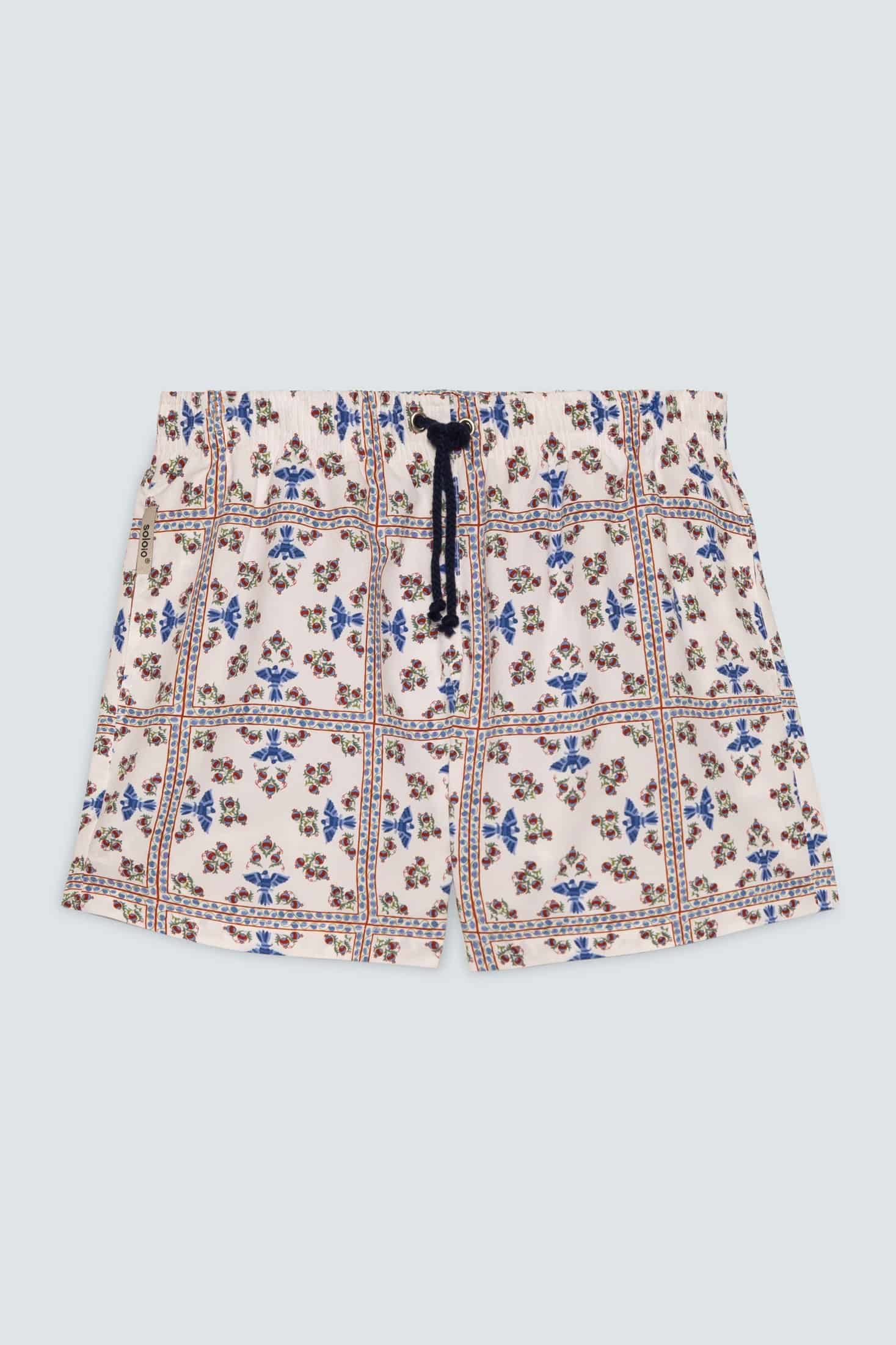 Men's bonta swim trunk white - miniatura 1