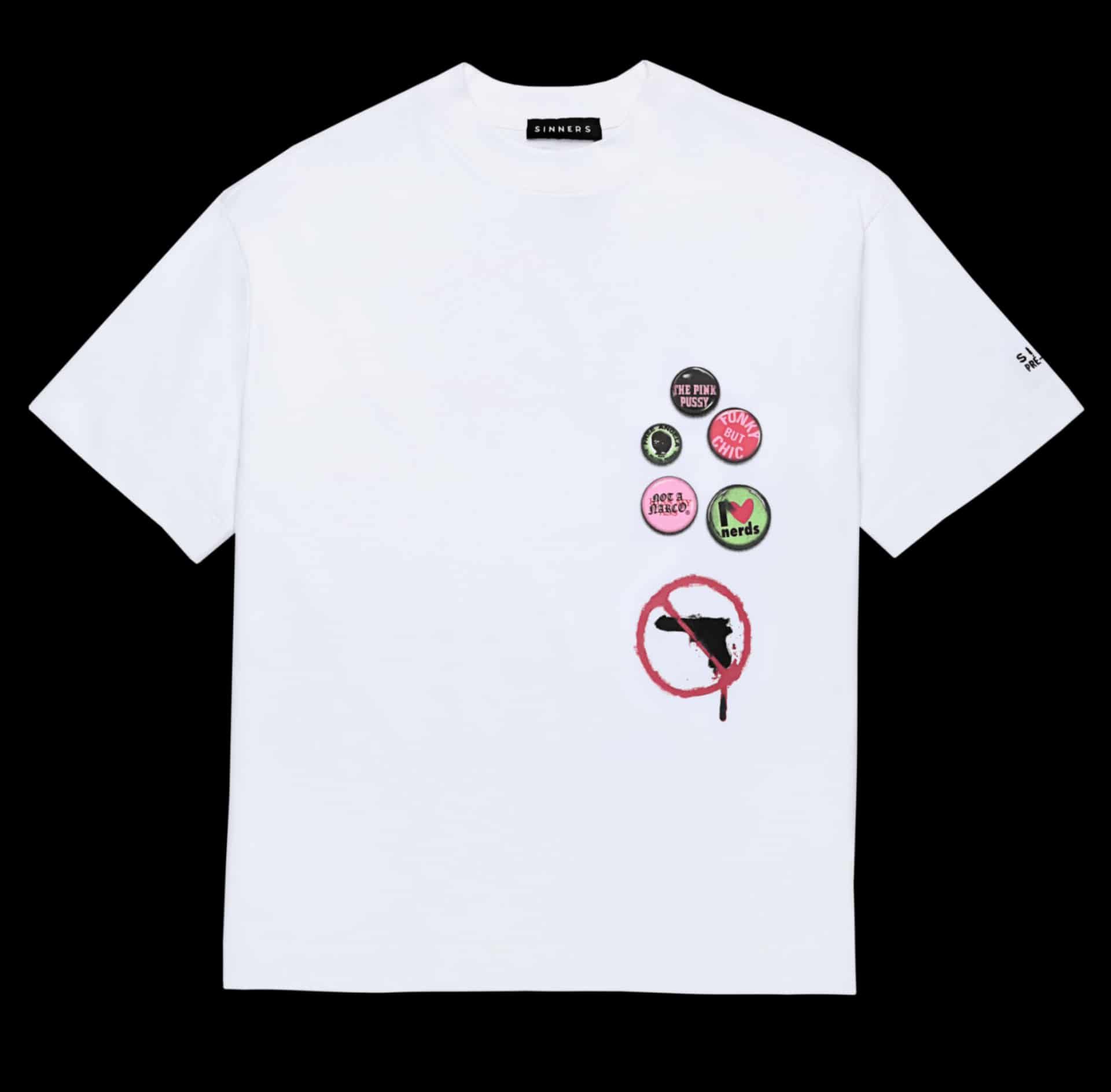 STAMPS WHITE T-SHIRT - miniatura 1