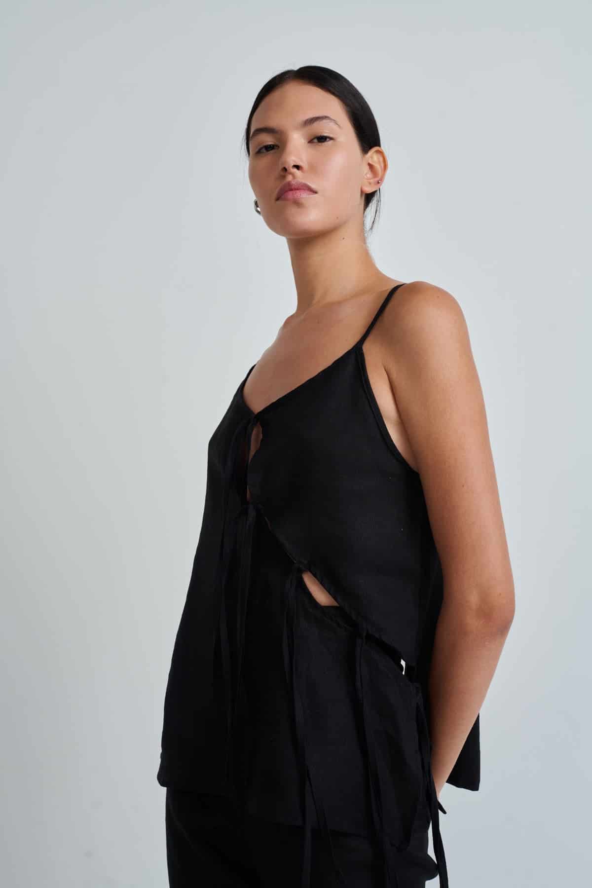 JUDY TOP BLACK - miniatura 2
