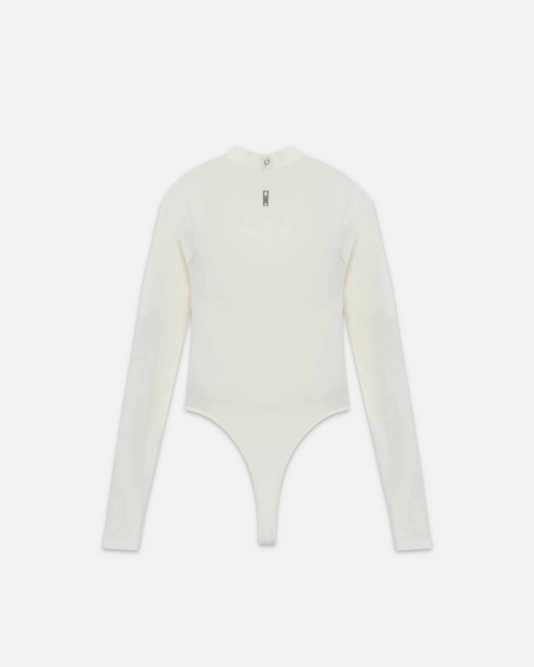 Line Undergold Studio Turtleneck Bodysuit White - miniatura 3