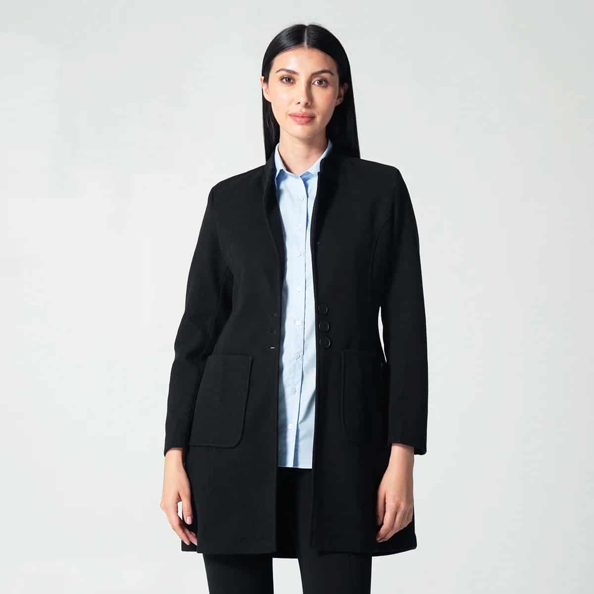 Abrigo Slim Cuello Neru Gansta - miniatura 4
