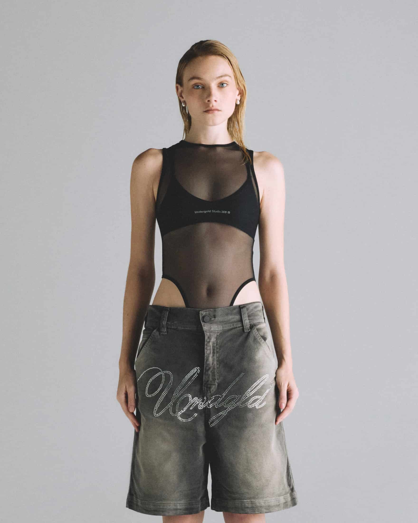 Basics Undergold Studio Mesh Body Black - miniatura 2