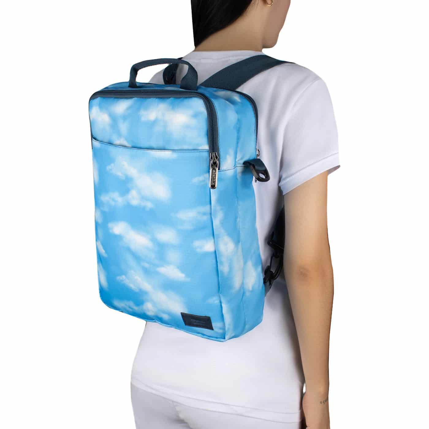 Bolso Manos Libres Convertible a Morral Citybags ULTRA Nube - miniatura 4