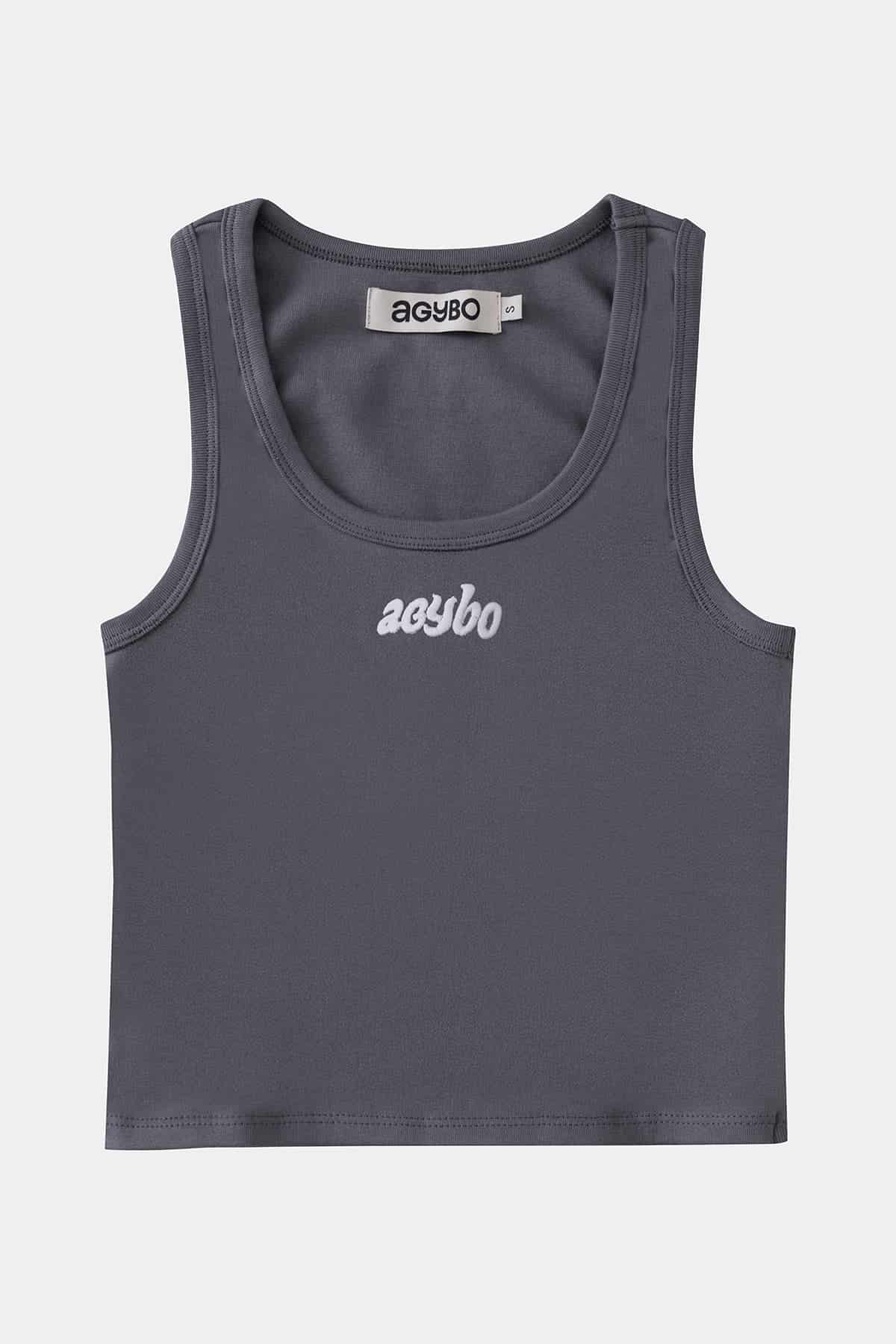 PIT CREW ZIPPER TANK GREY - miniatura 1