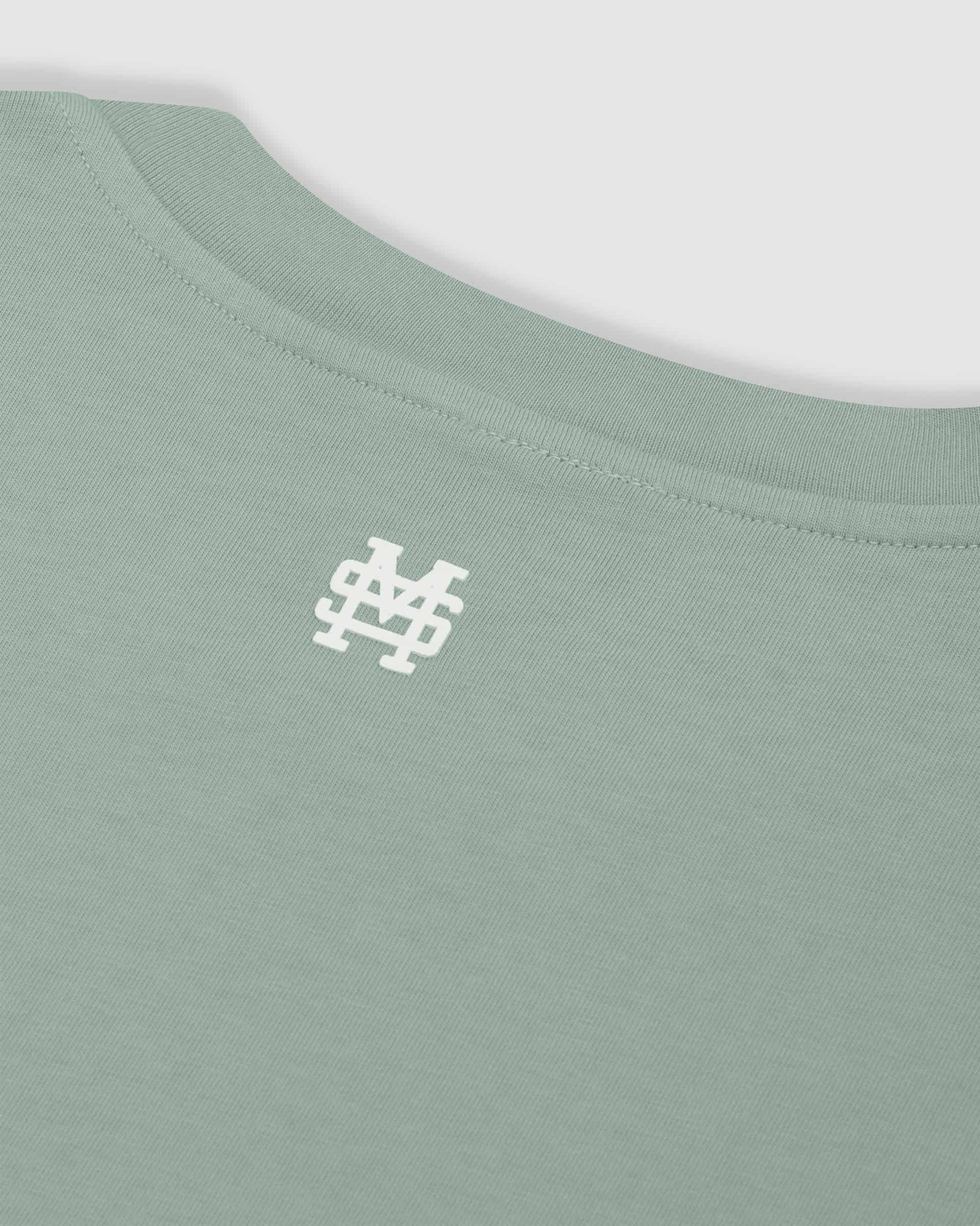 Camiseta Oversized Básica V2 - Verde Menta - miniatura 5