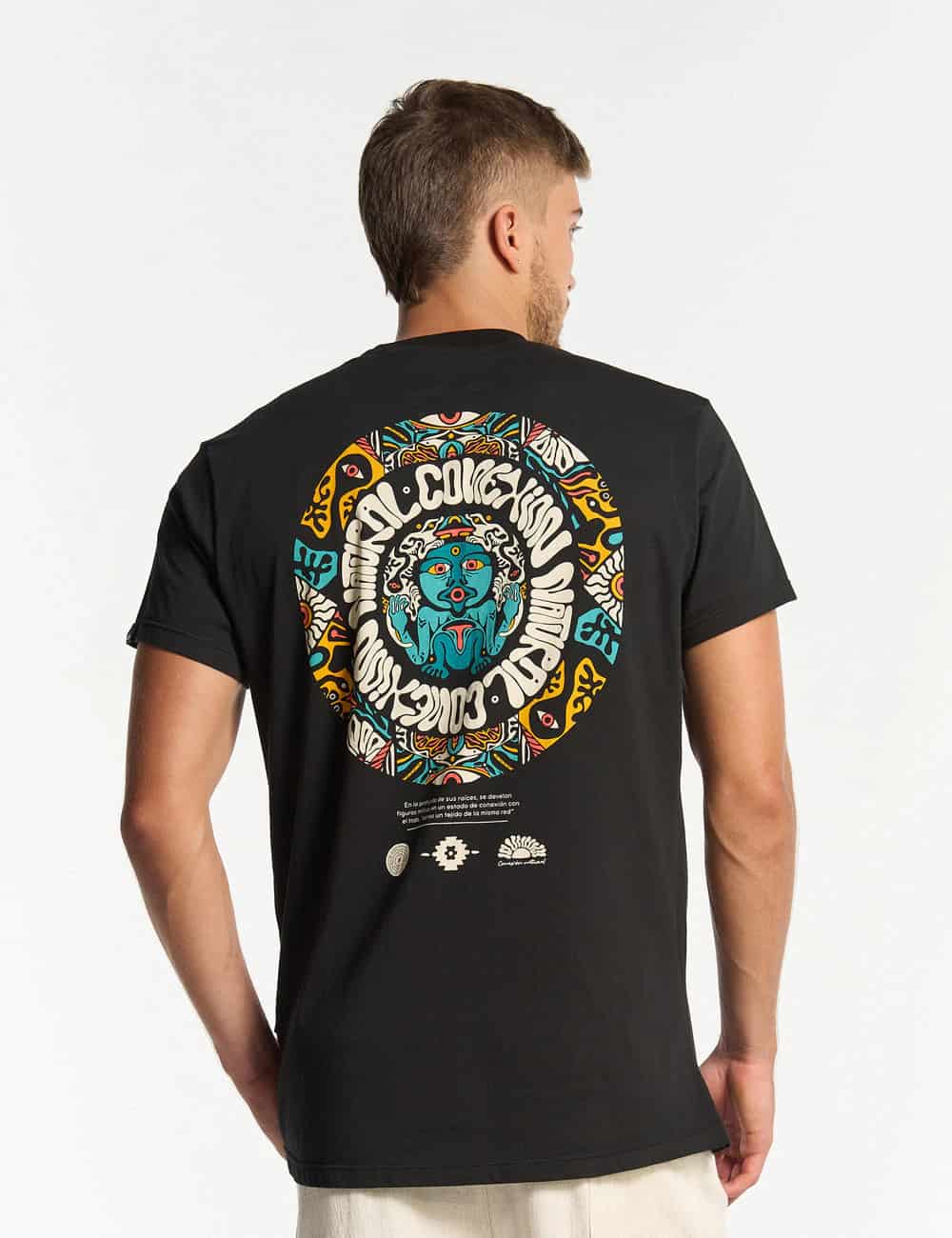 Camiseta Oversize Konibo negro Hombre - miniatura 1