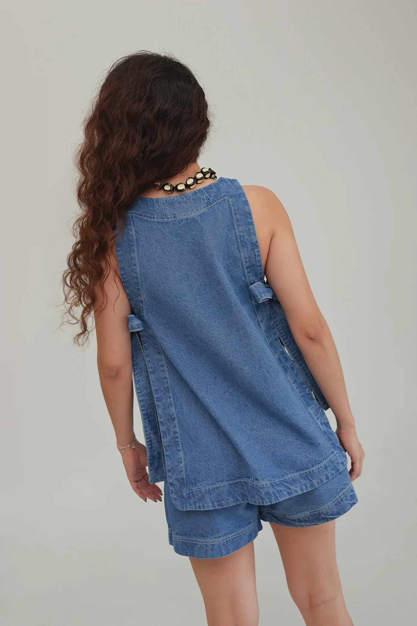 Top Hermandad Denim - miniatura 11