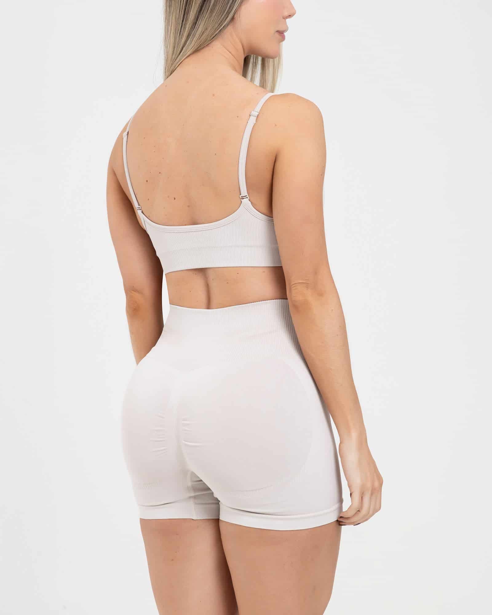 Top seamless beige move FIBER - miniatura 8