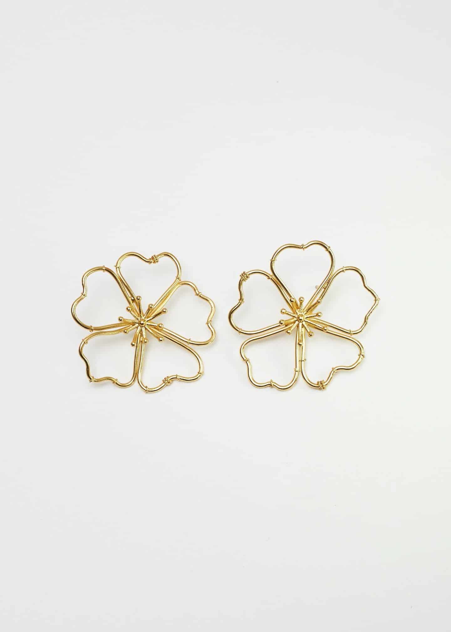 Aretes Aurora midi contorno - miniatura 2