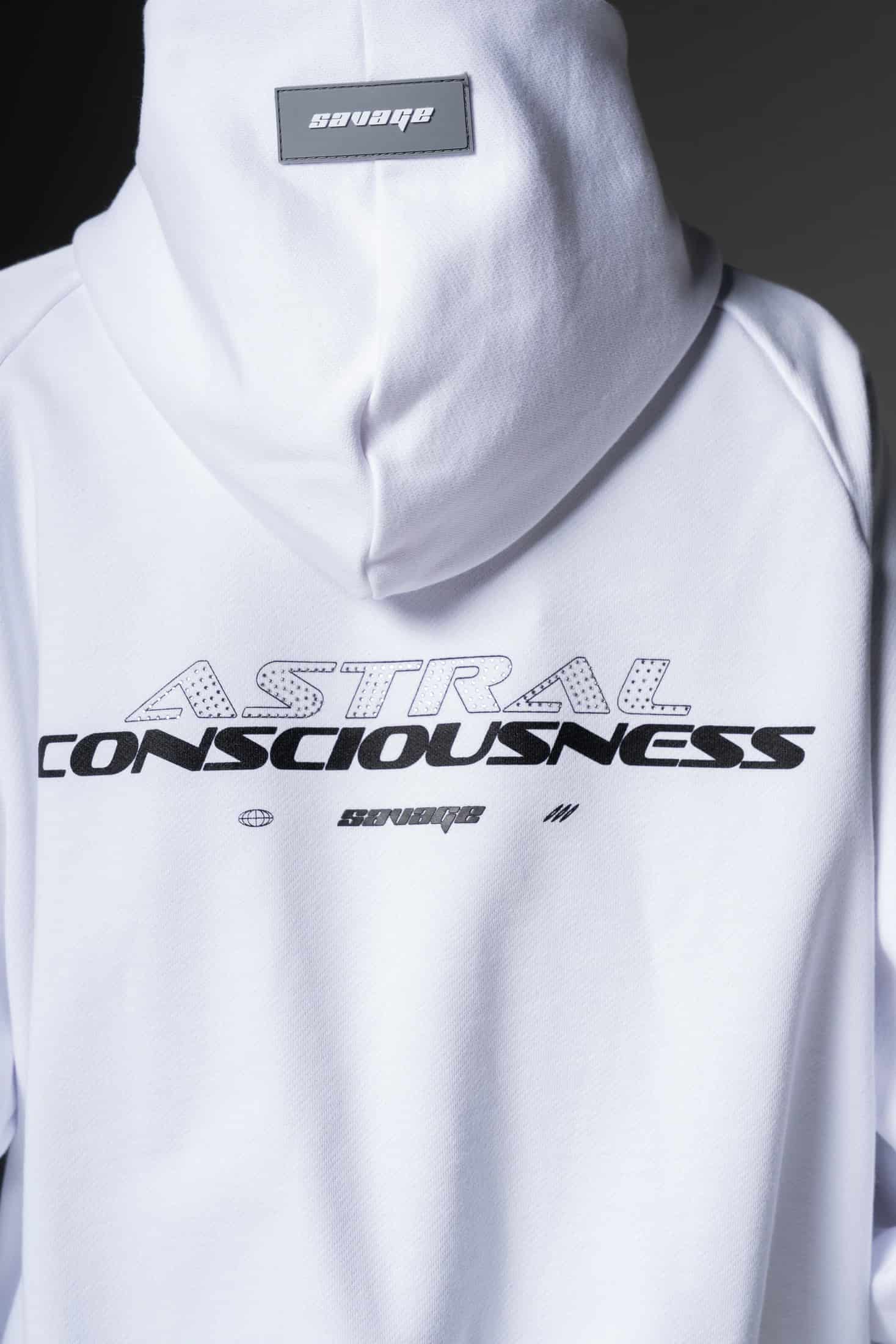 Hoodie Boxy Astral Pedrería  400 gramos - miniatura 8