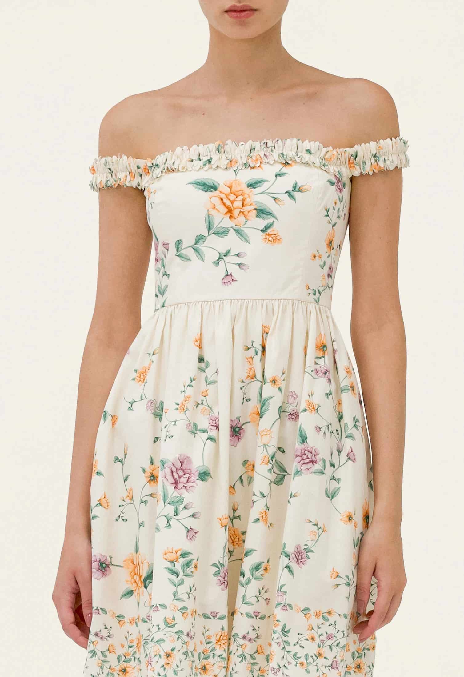 Achiote Chinesis Knee Dress - miniatura 5