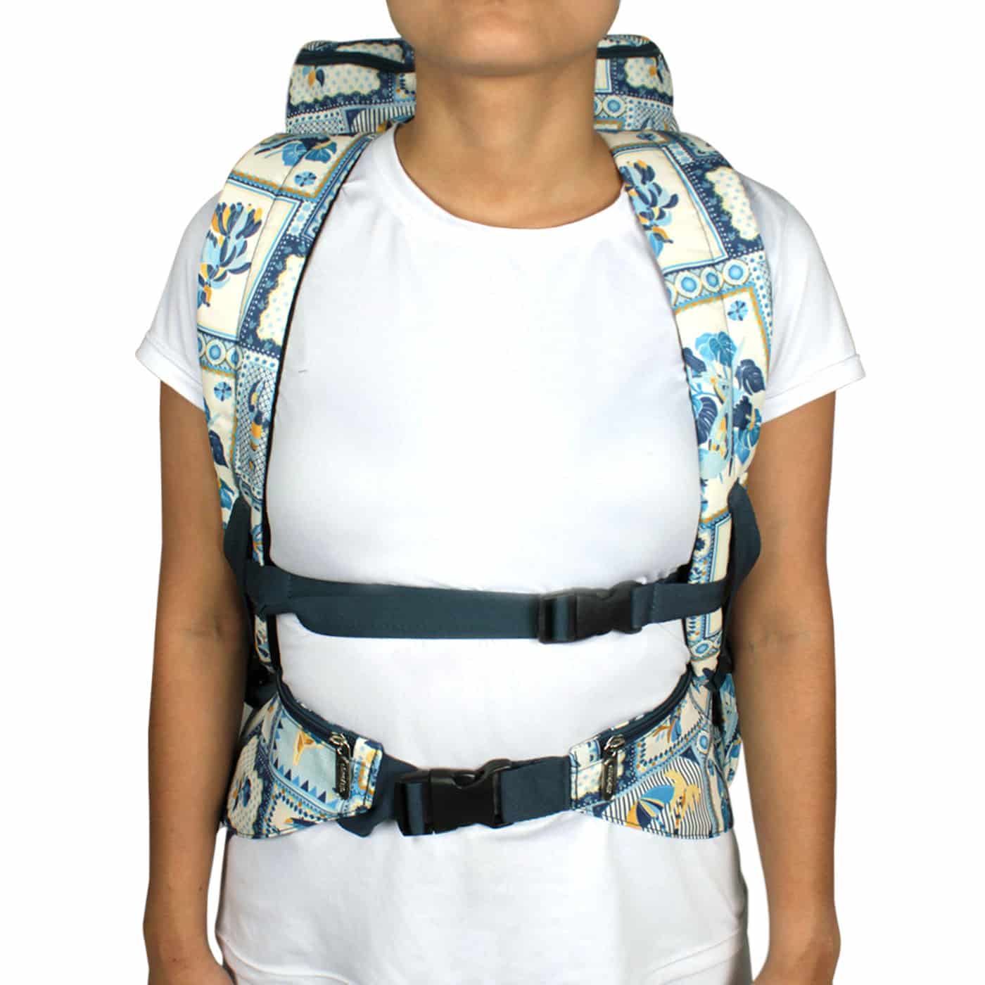 Morral Viajero XL Plegable Ultra Estampado Tropic - miniatura 6