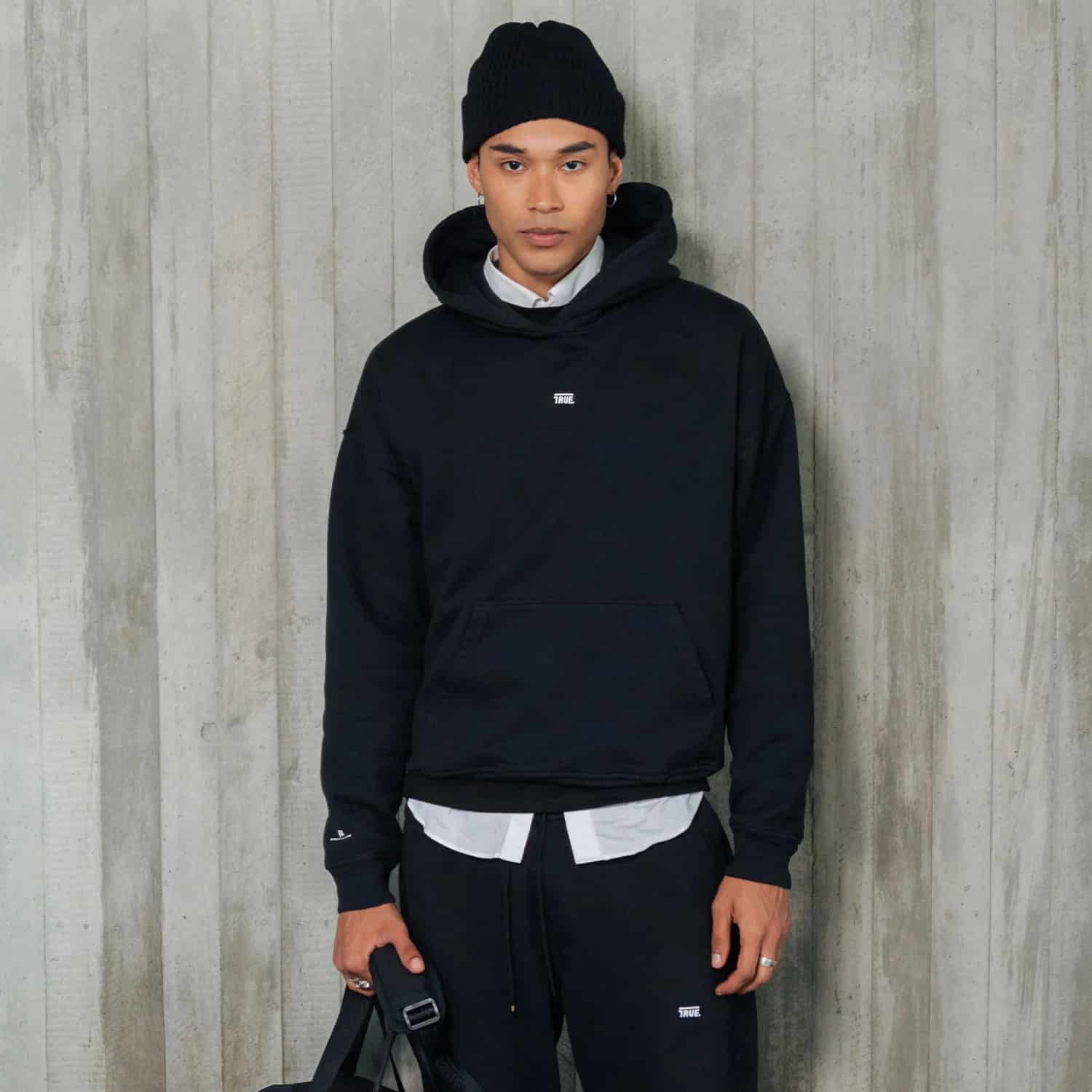 True Classic Hoodie - Deep Black - miniatura 12