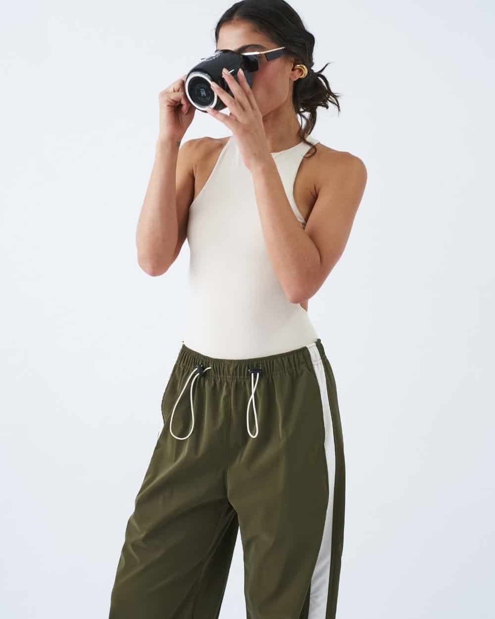 OLIVE TRACK PANT - miniatura 7