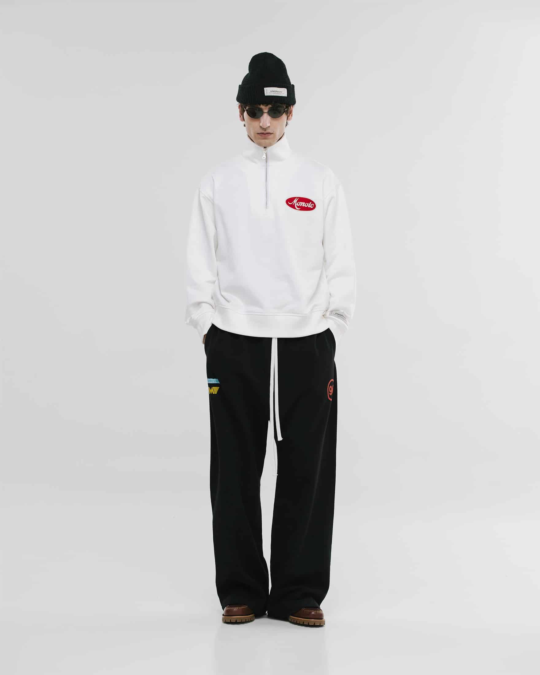 Quarter Zip Team - Off White - miniatura 3