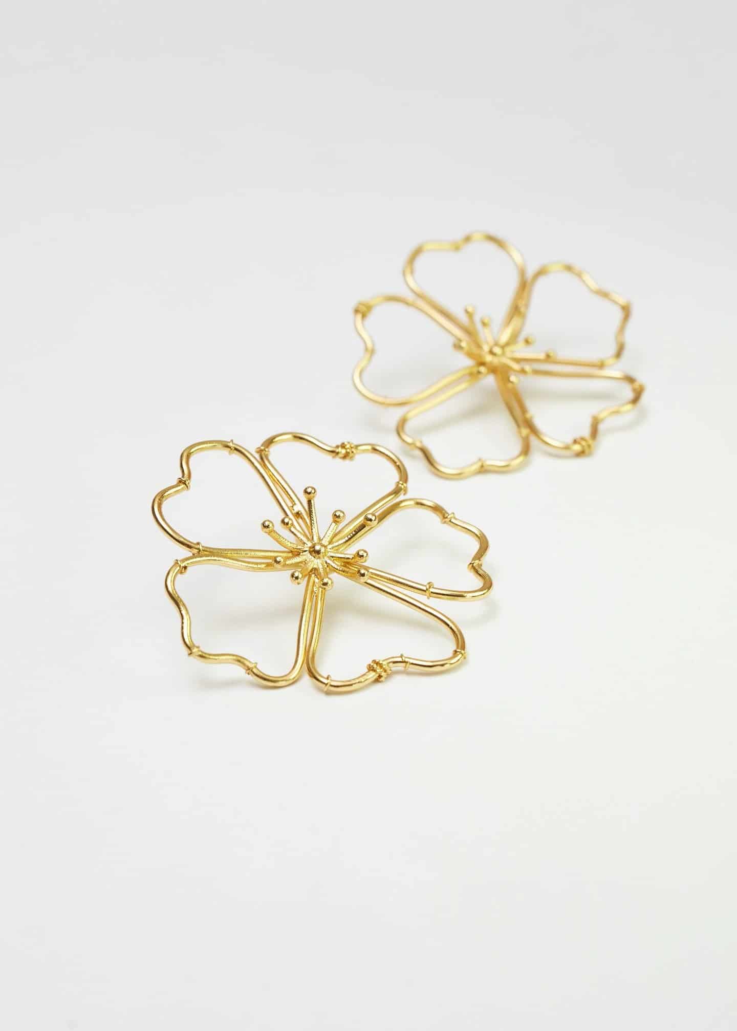Aretes Aurora midi contorno - miniatura 1