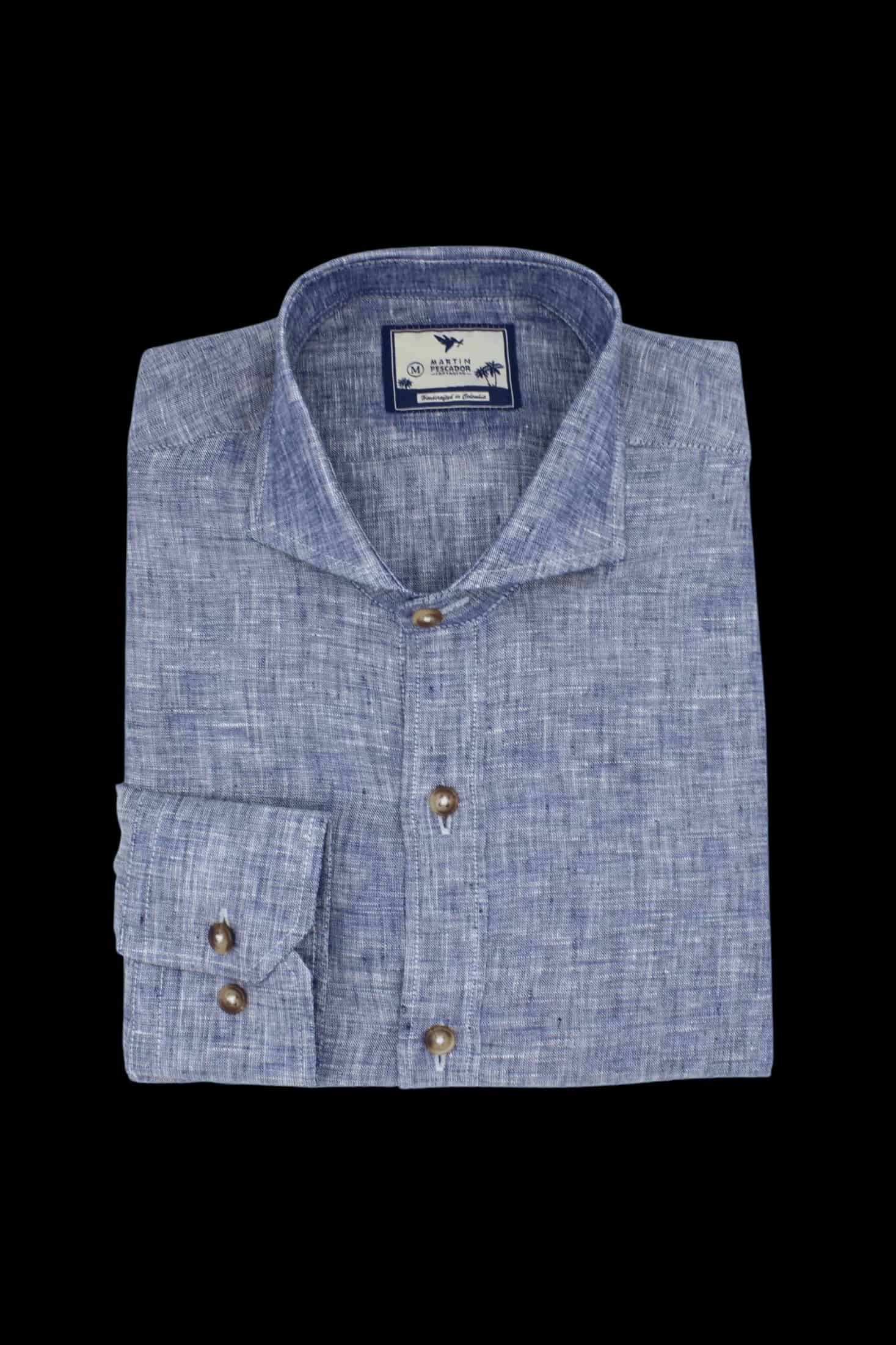 Camisas 100% Lino Cuello Francés- European Flax - miniatura 9