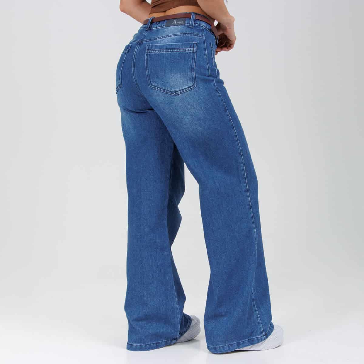 Jean Axspen Wide Leg Ax-2927 - miniatura 3