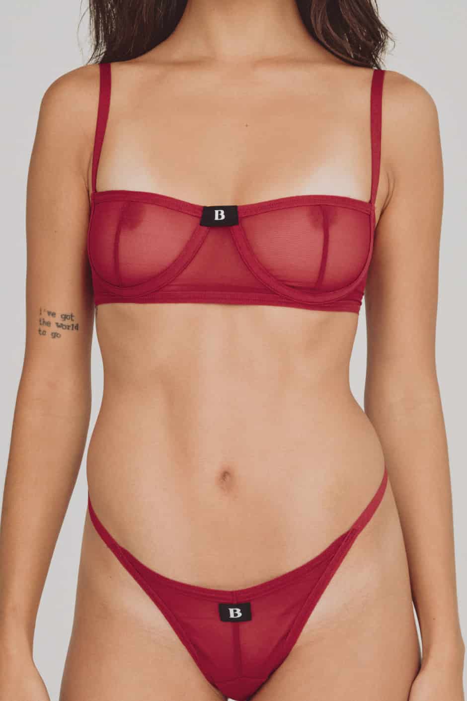 TANGA MEL ROJO CHERRY - miniatura 5
