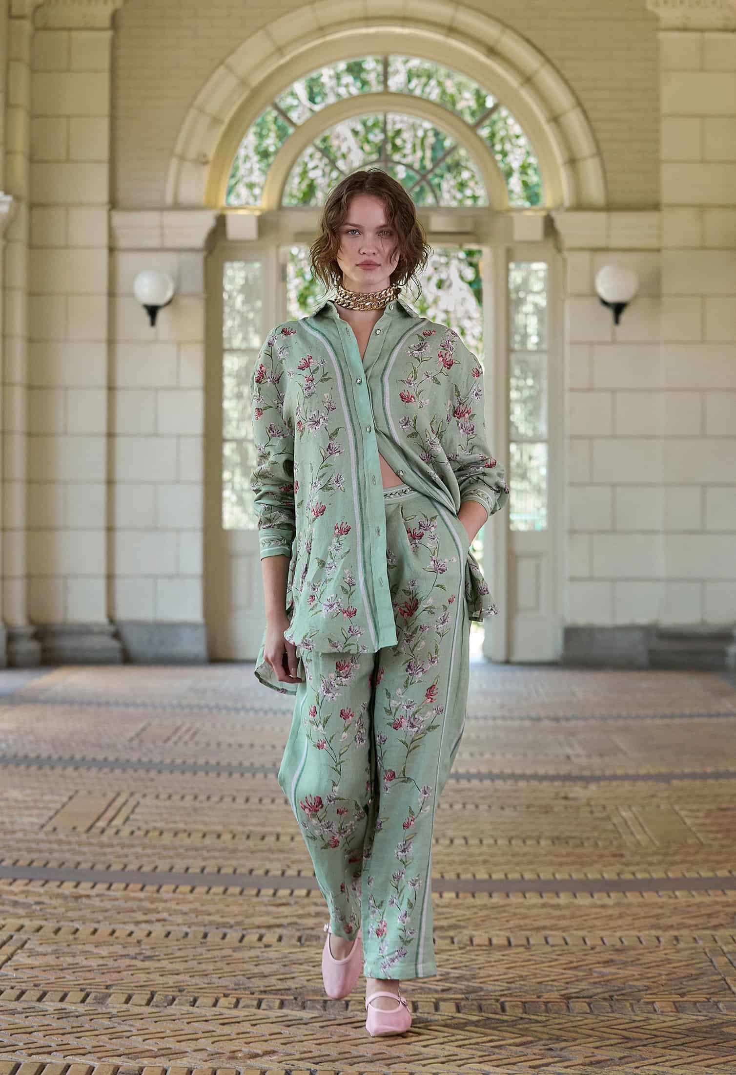 Florecer Honeysuckle Trousers - miniatura 2