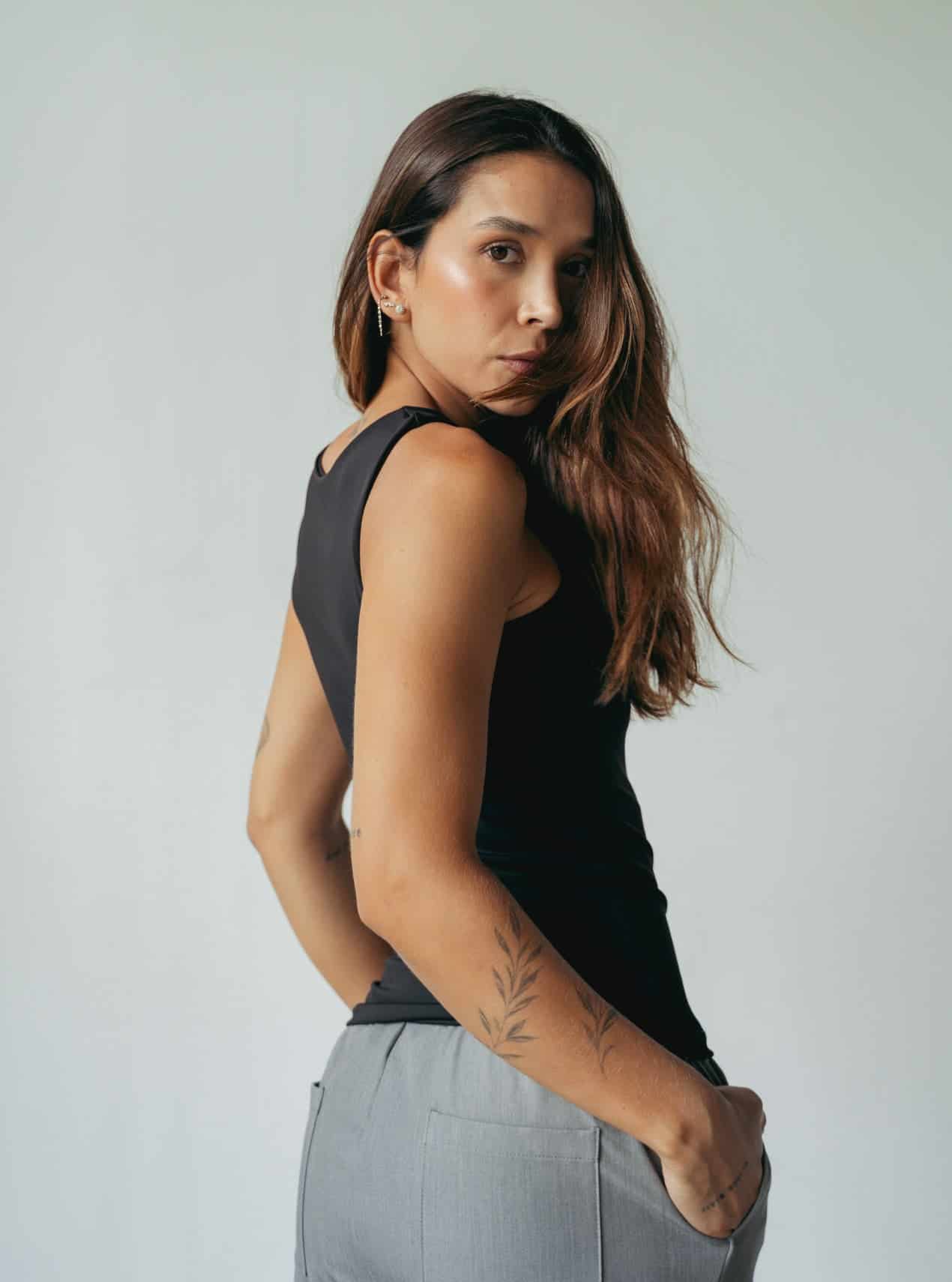 Tank top - Black - miniatura 4