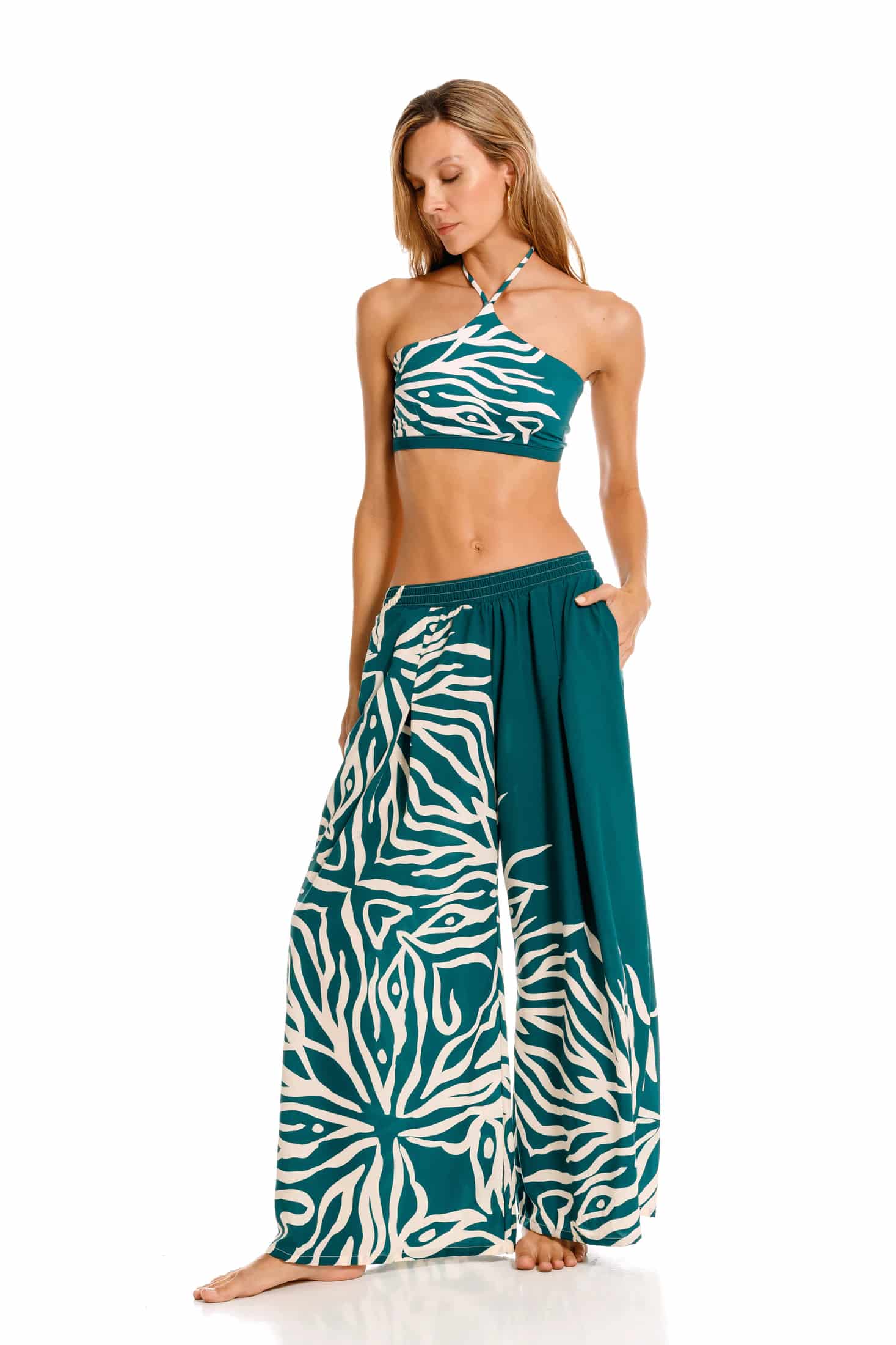 Pantalon Coral Verde - miniatura 3