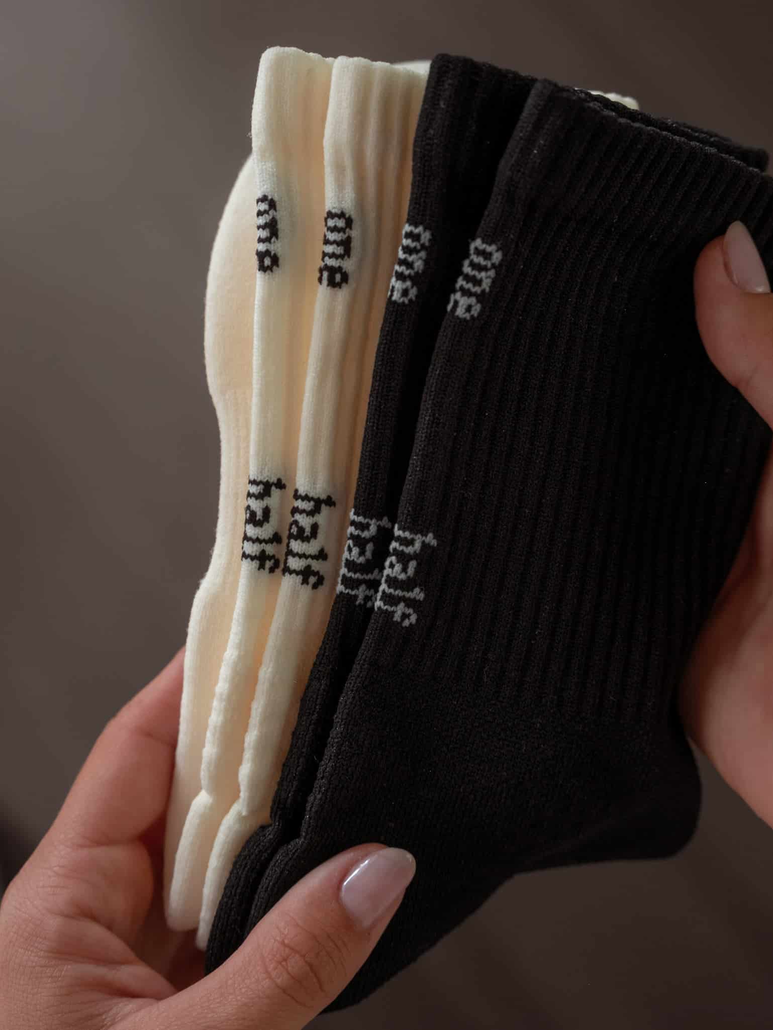 HIKE PRO SOCKS PACK X2 - SOFT WHITE & BLACK - miniatura 15