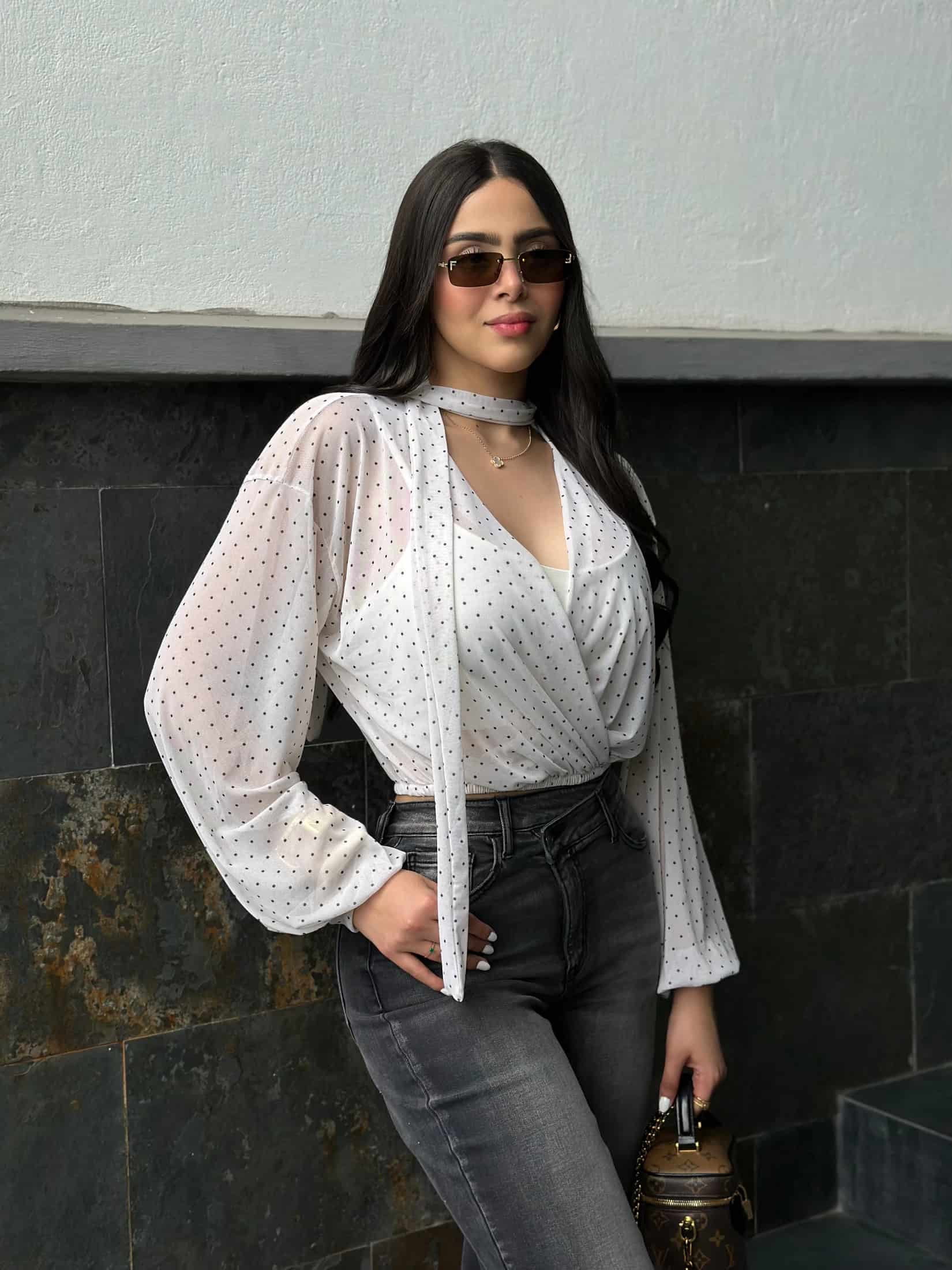 BLUSA VALERIA MARFIL - miniatura 3
