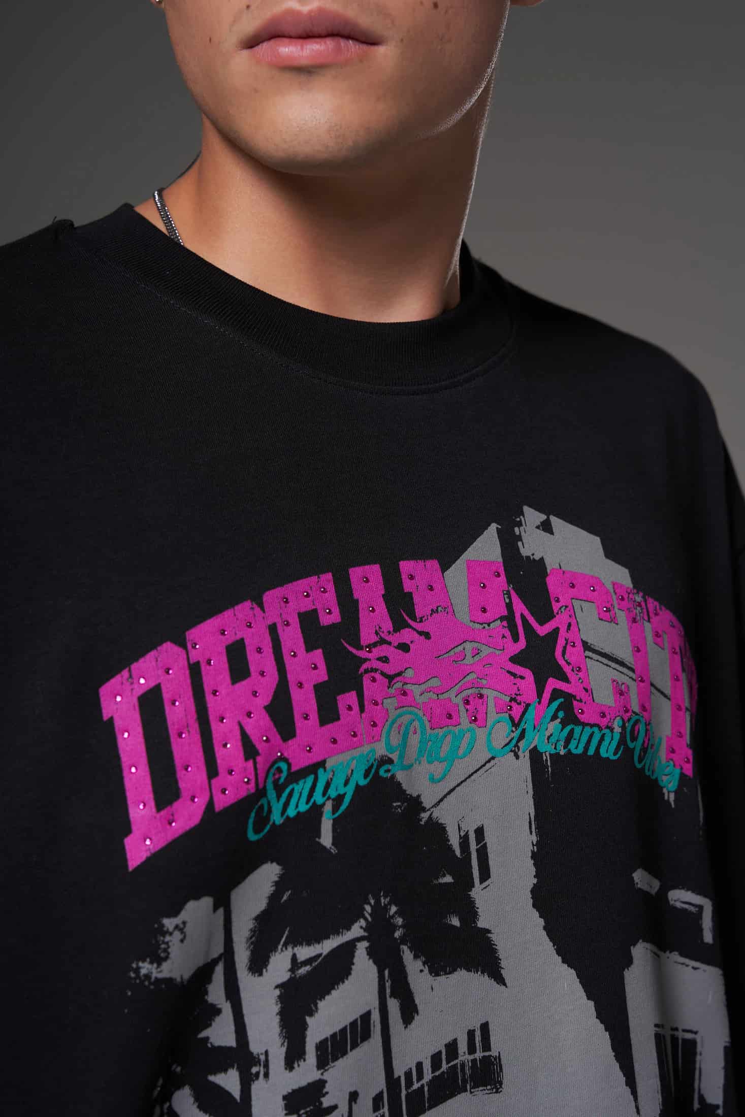 T shirt dream city rosada 250 gramos 14603 - miniatura 3