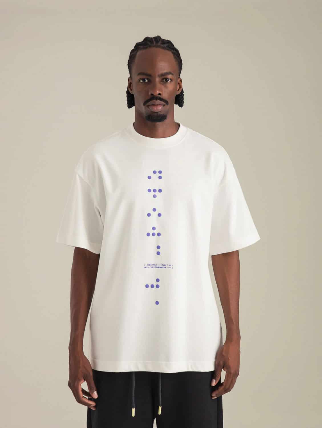 AMETIST WHITE T-SHIRT - miniatura 1