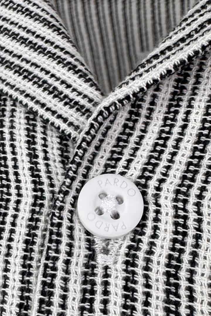 Camisa tejida rayas negras - miniatura 5