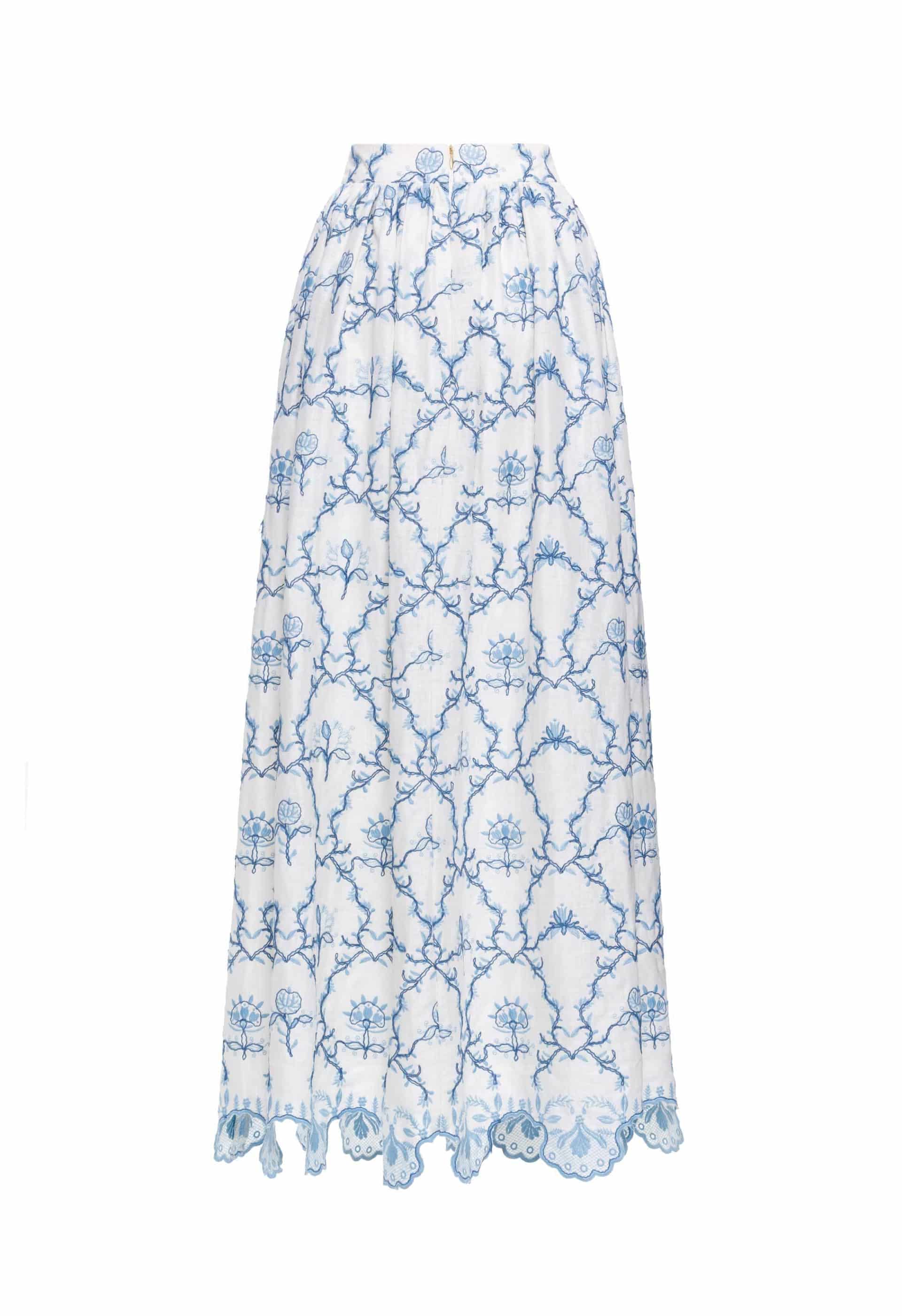 Tangelo Floritura Maxi Skirt - miniatura 7